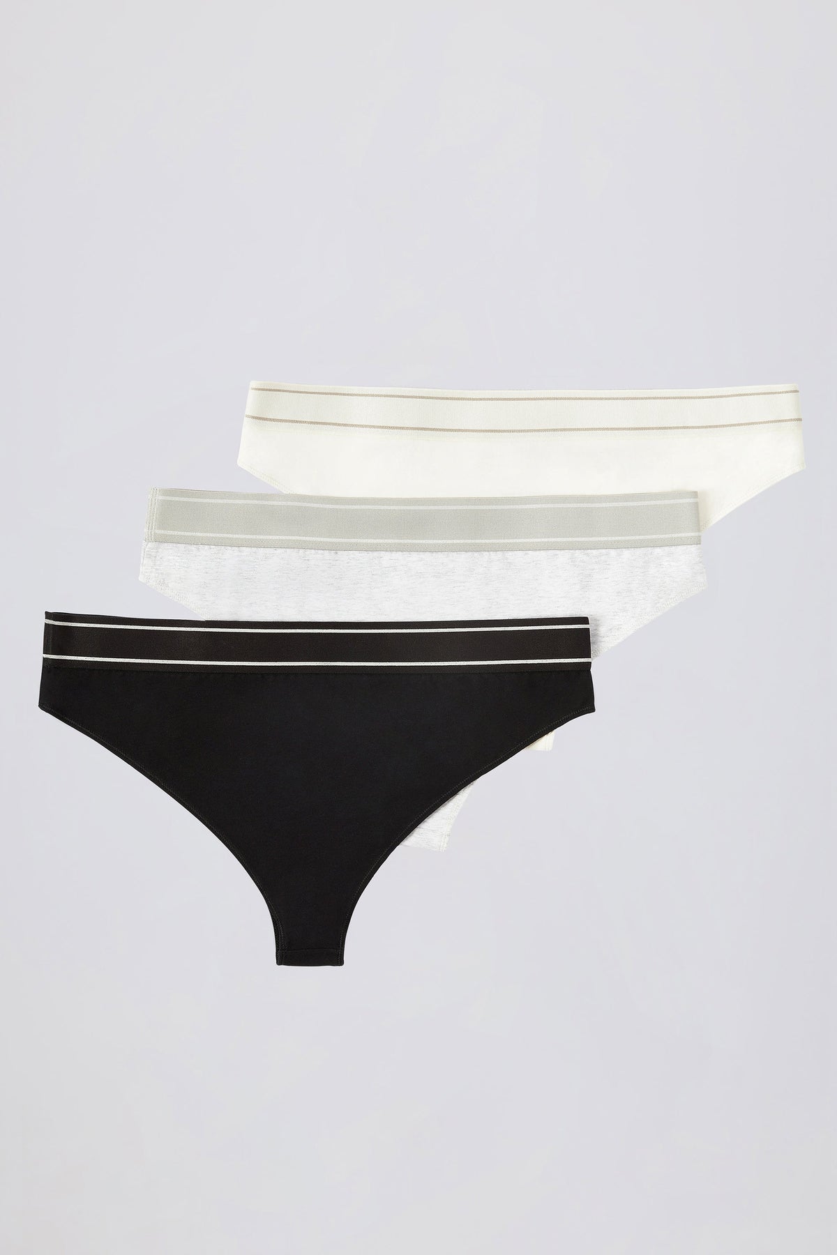 Belavie High-Waist Cheeky Briefs Bundle in Multi