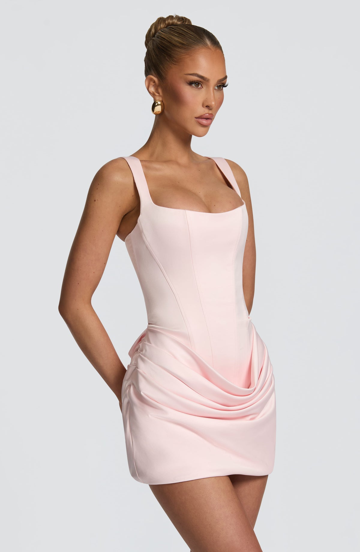 Belavie Imogenne Mini Dress - Blush