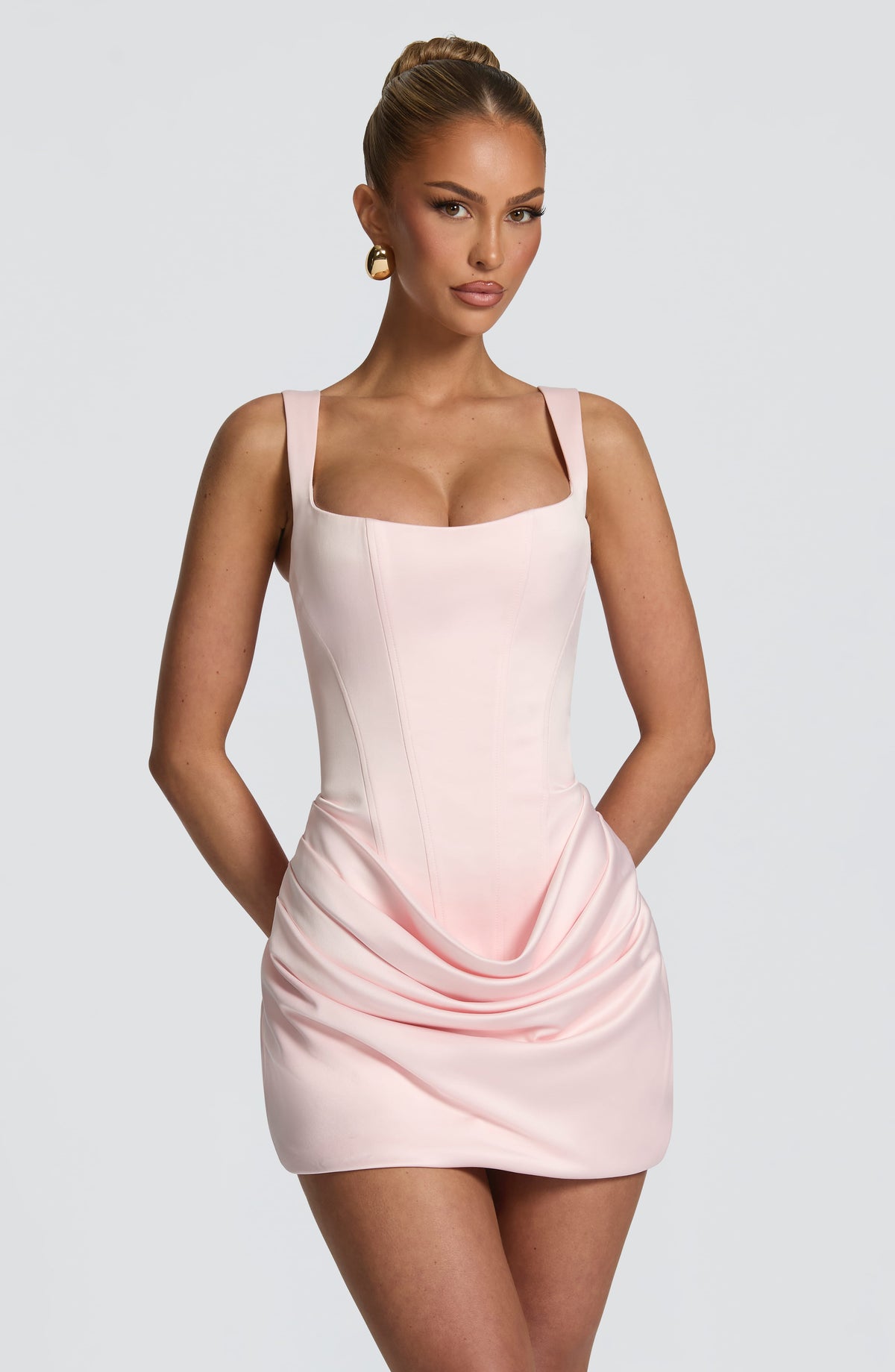 Belavie Imogenne Mini Dress - Blush