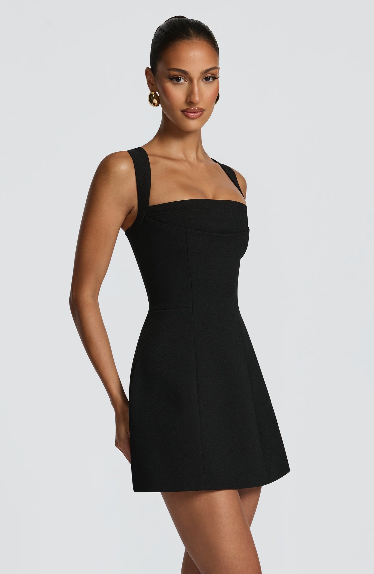 Belavie Ionella Mini Dress - Black