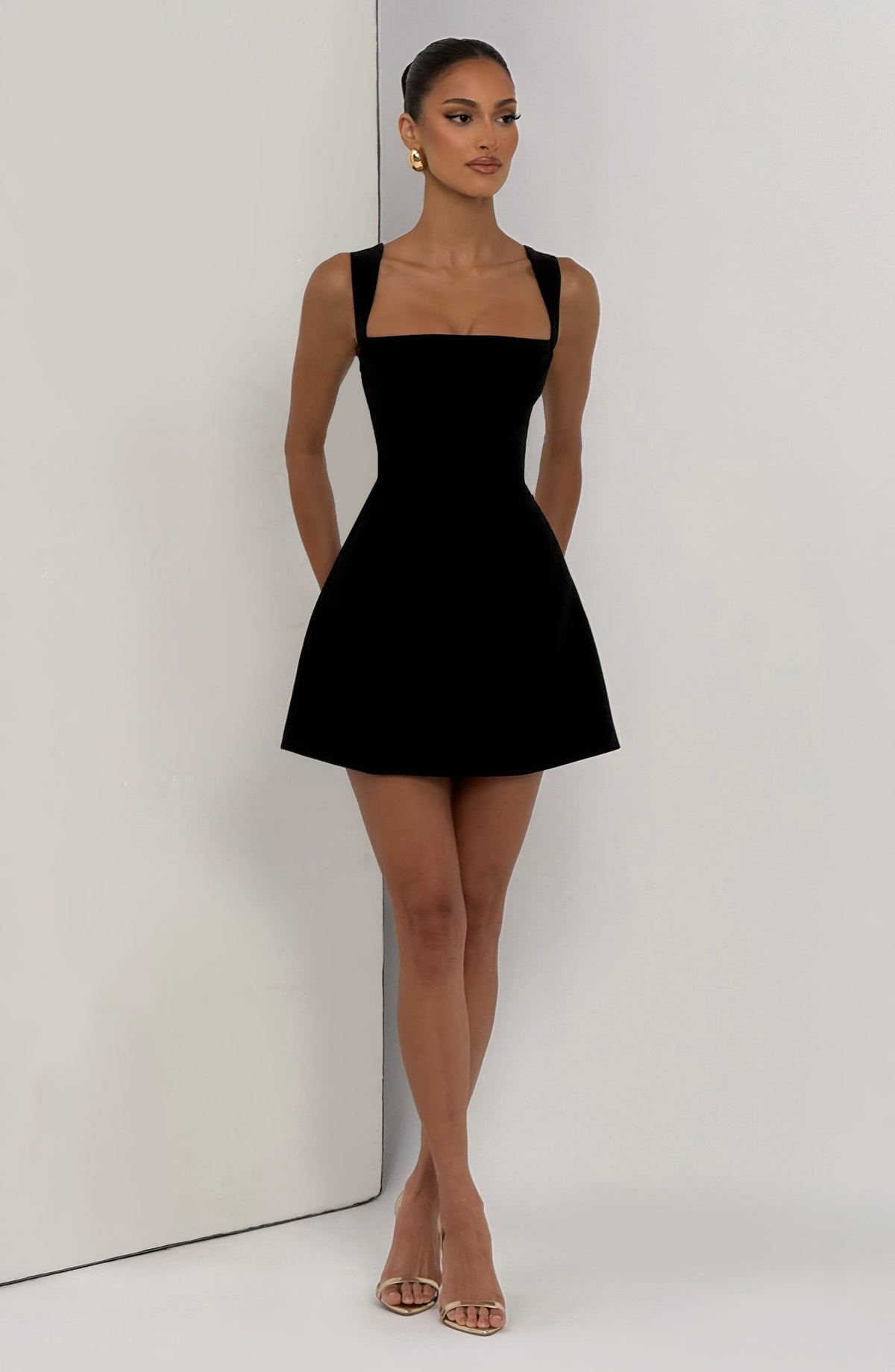 Belavie Ionella Mini Dress - Black