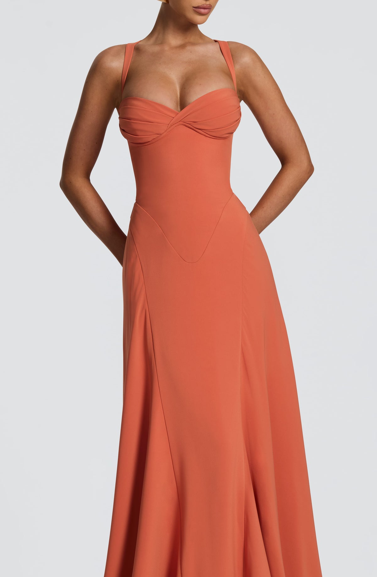 Belavie Iriella Maxi Dress - Burnt Orange