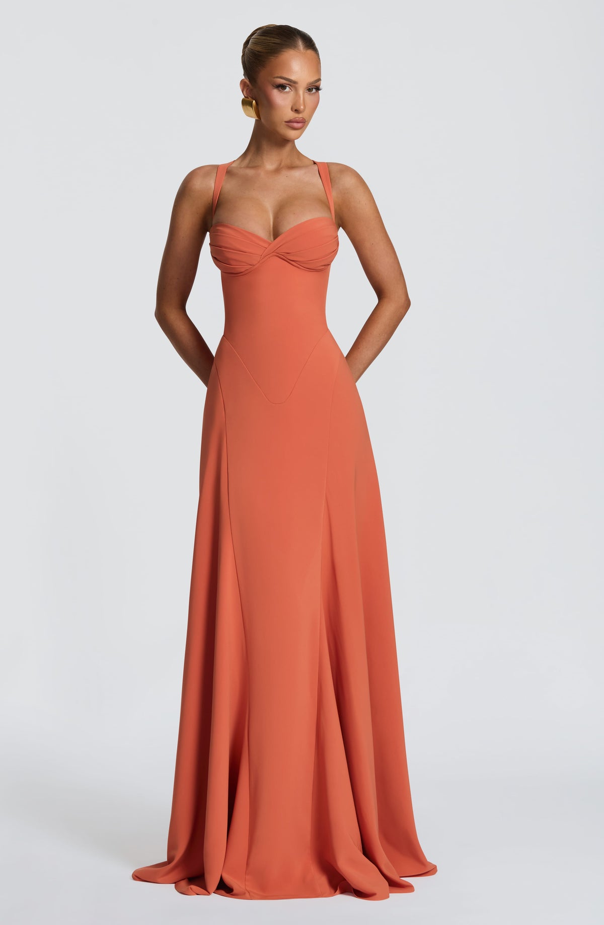Belavie Iriella Maxi Dress - Burnt Orange