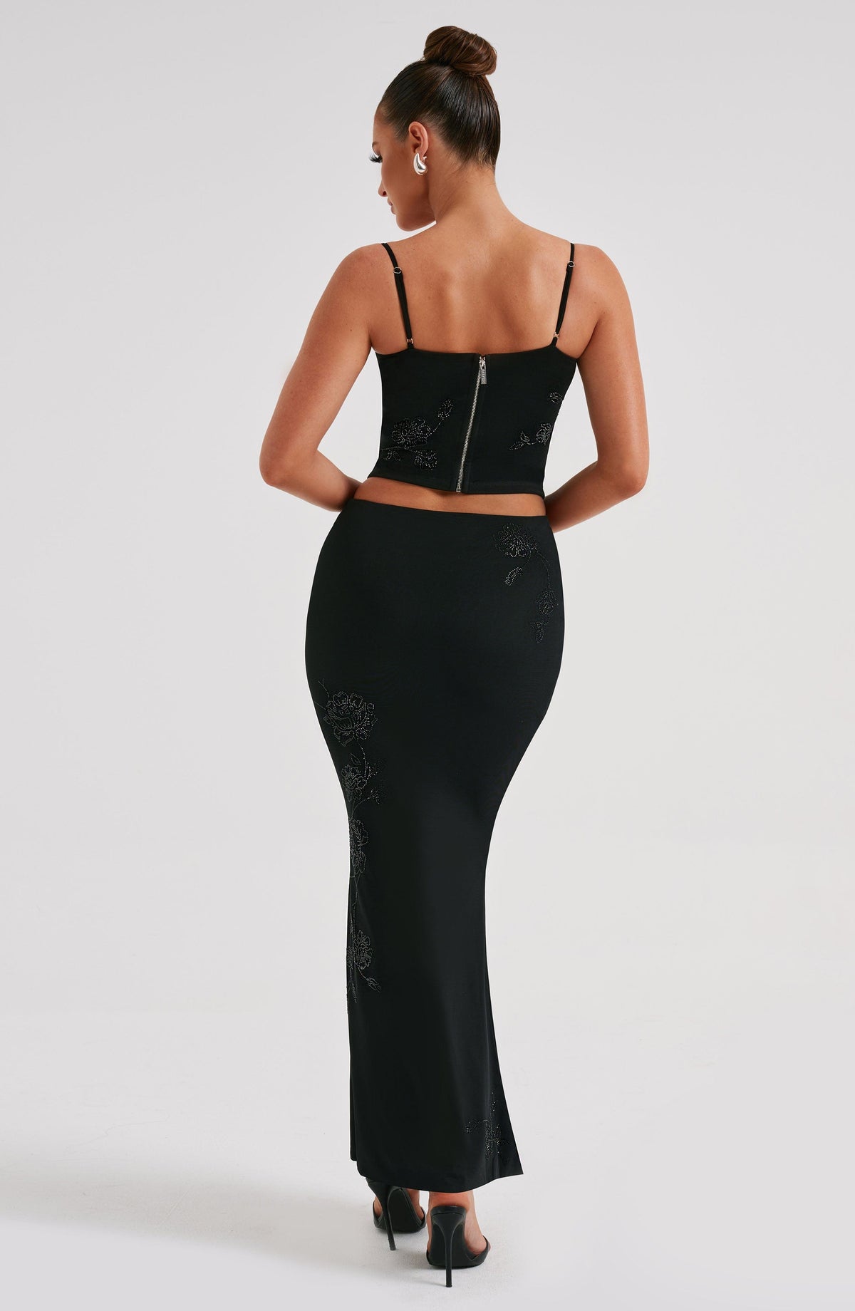 Belavie Izia Maxi Skirt - Black