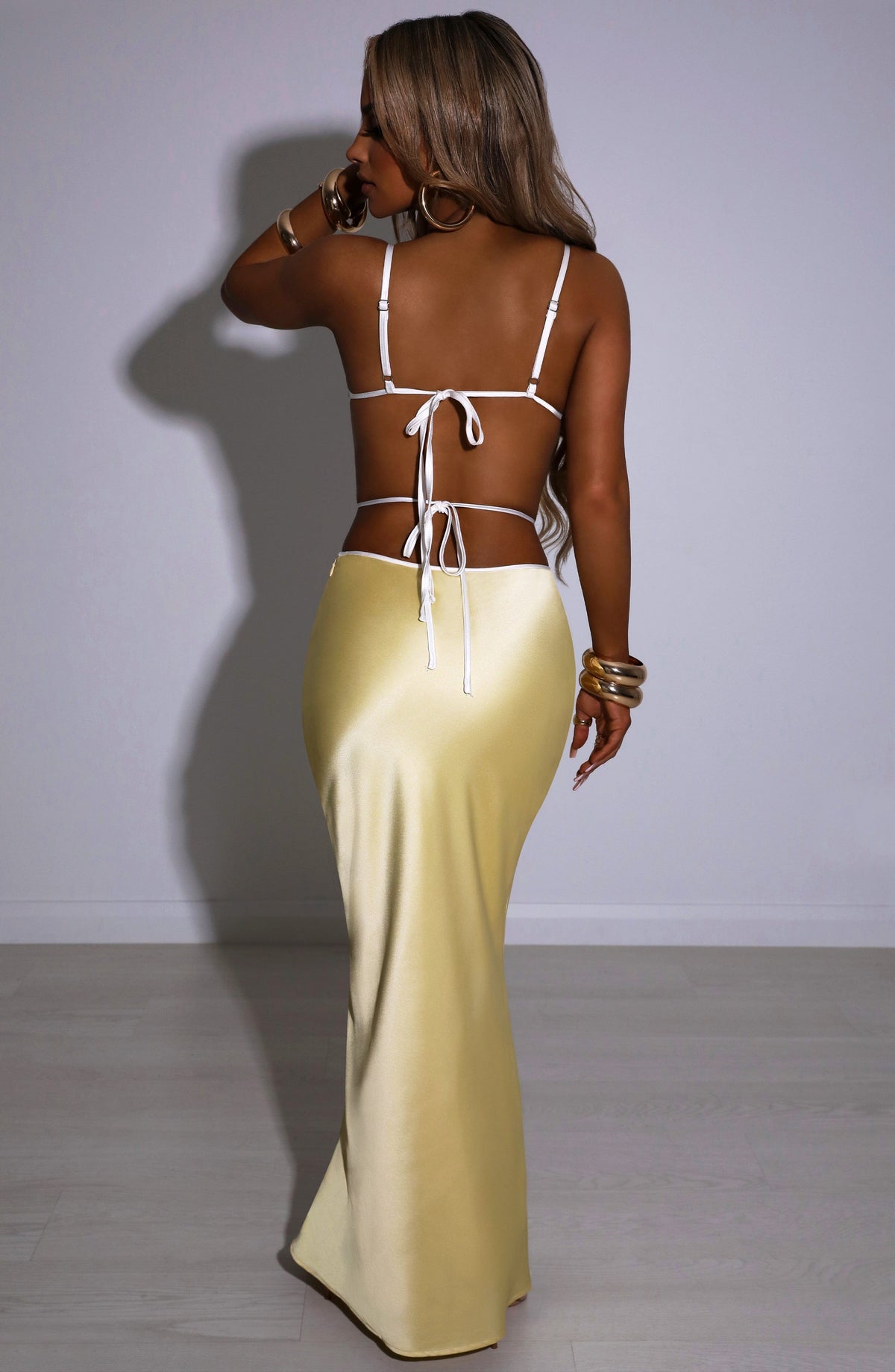 Belavie Jasmynne Maxi Skirt - Lemon