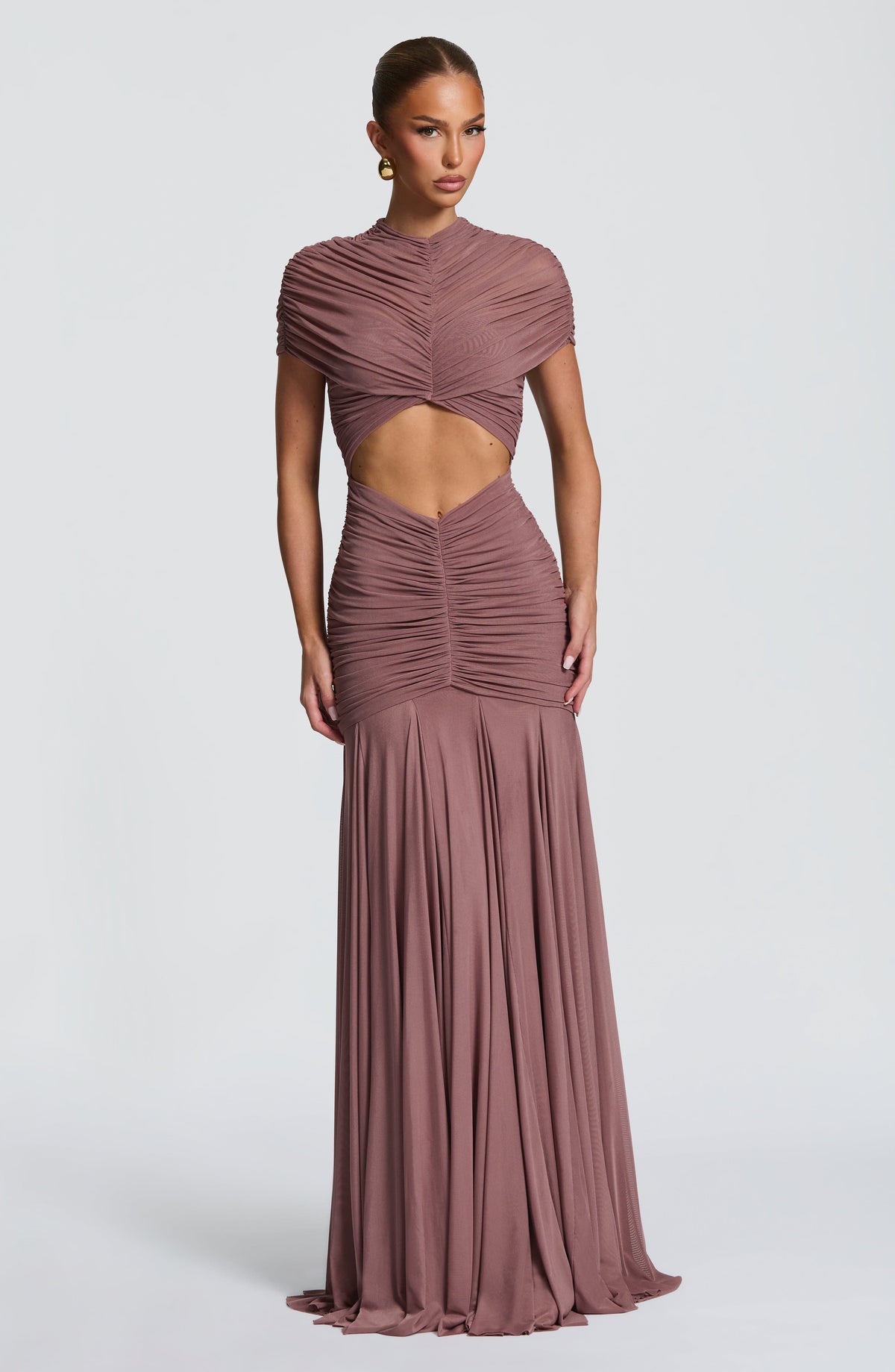 Belavie Jayella Maxi Dress - Dusty Rose