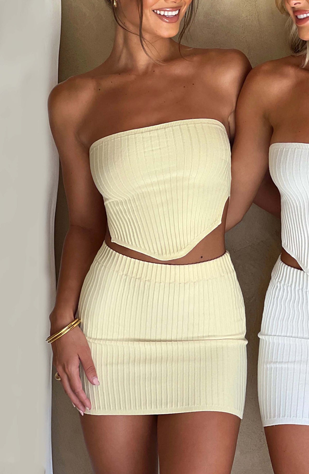 Belavie Jaza Mini Skirt - Lemon