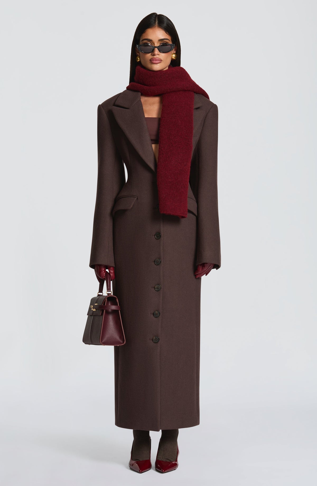 Belavie Jeaniella Scarf - Burgundy