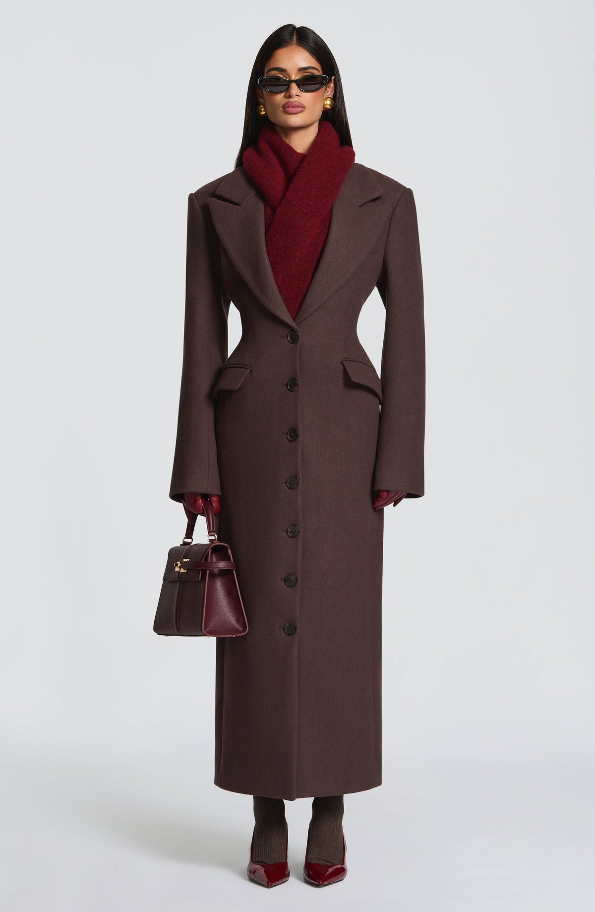 Belavie Jeaniella Scarf - Burgundy