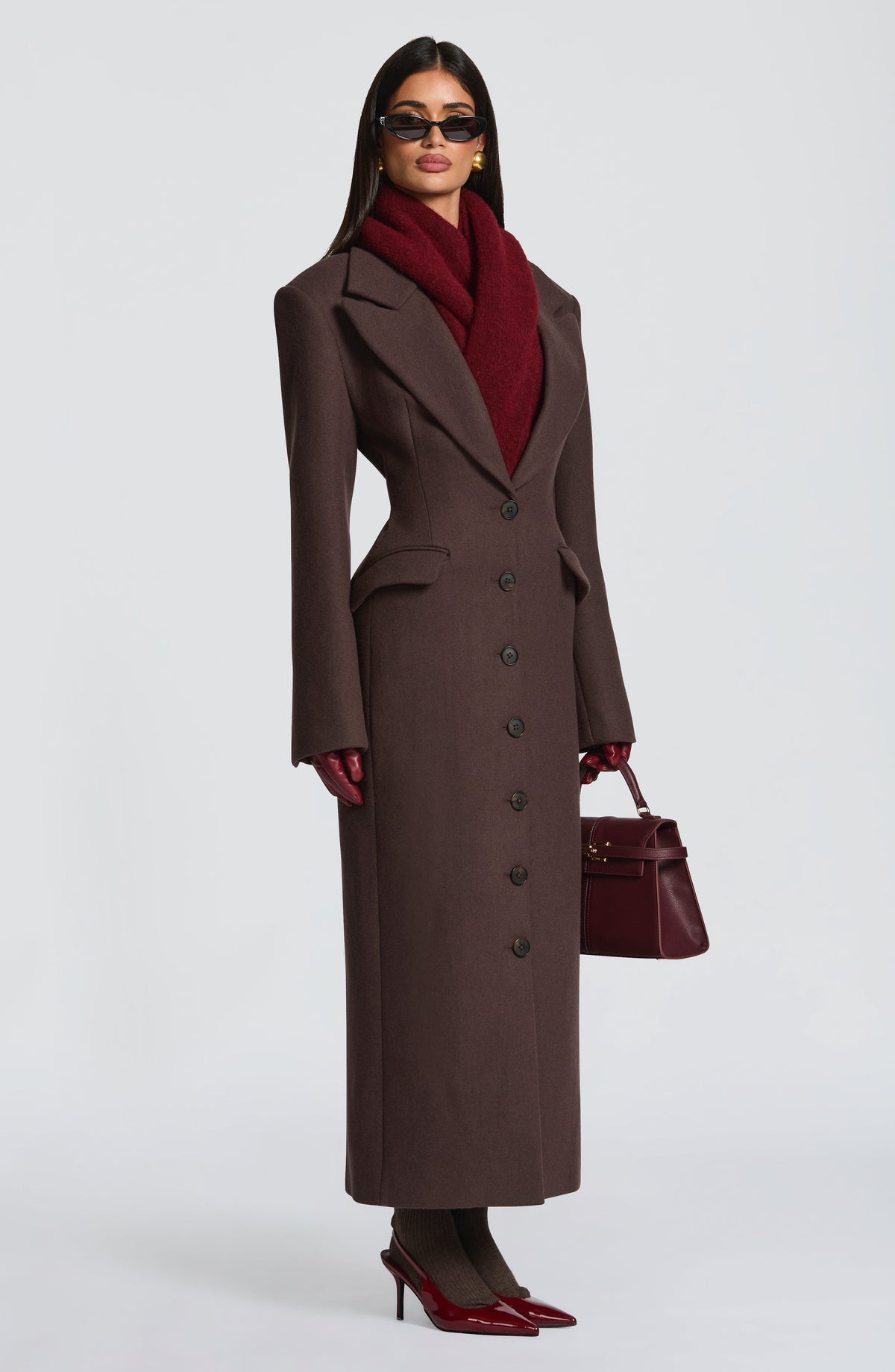 Belavie Jeaniella Scarf - Burgundy