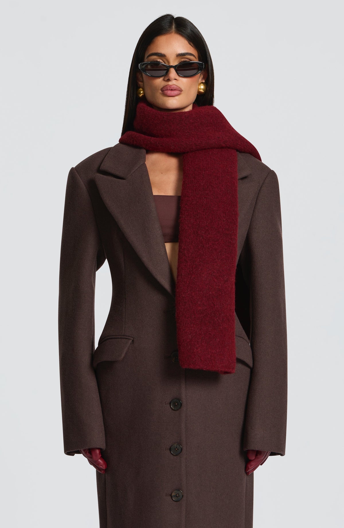 Belavie Jeaniella Scarf - Burgundy