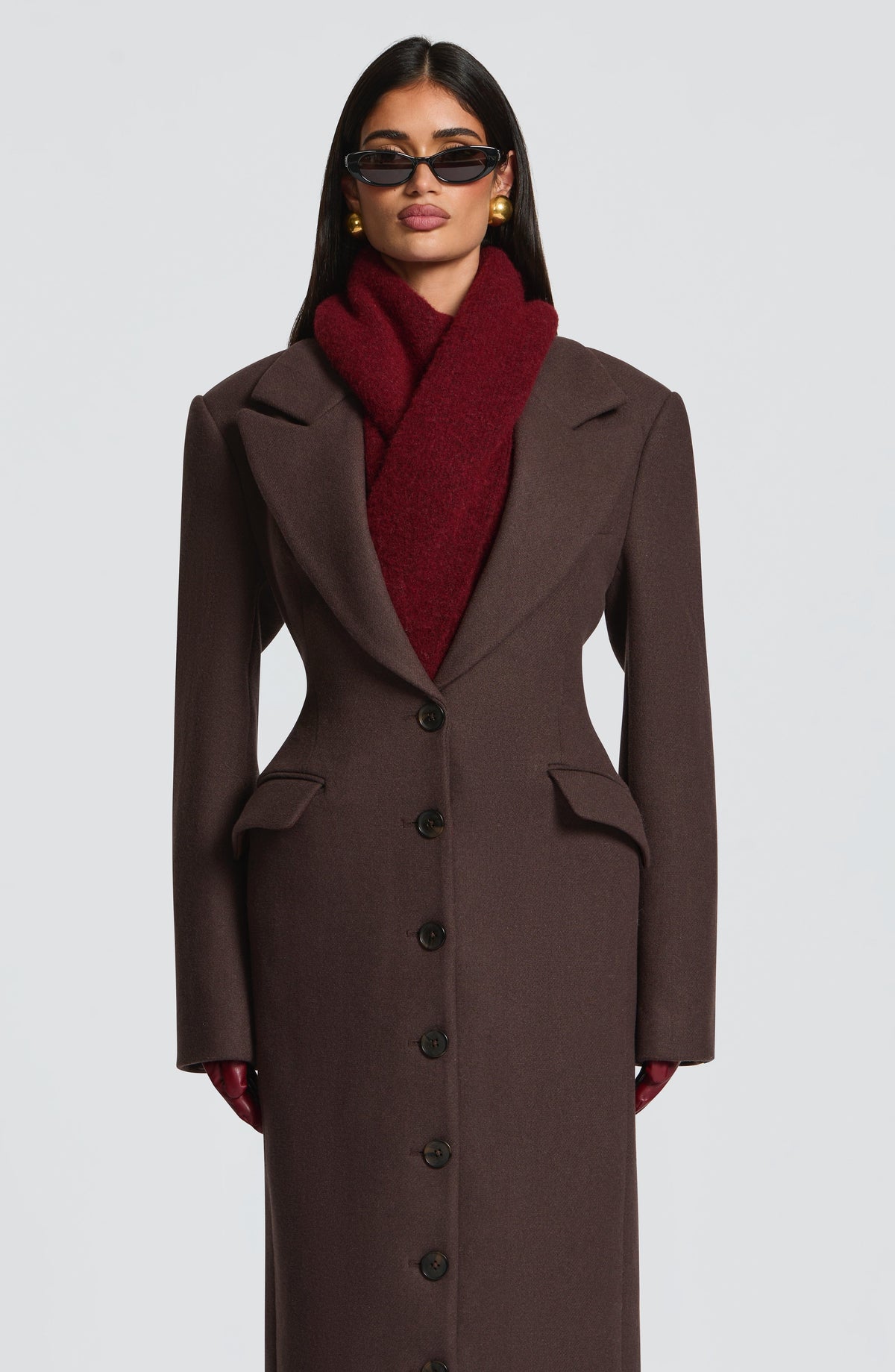 Belavie Jeaniella Scarf - Burgundy
