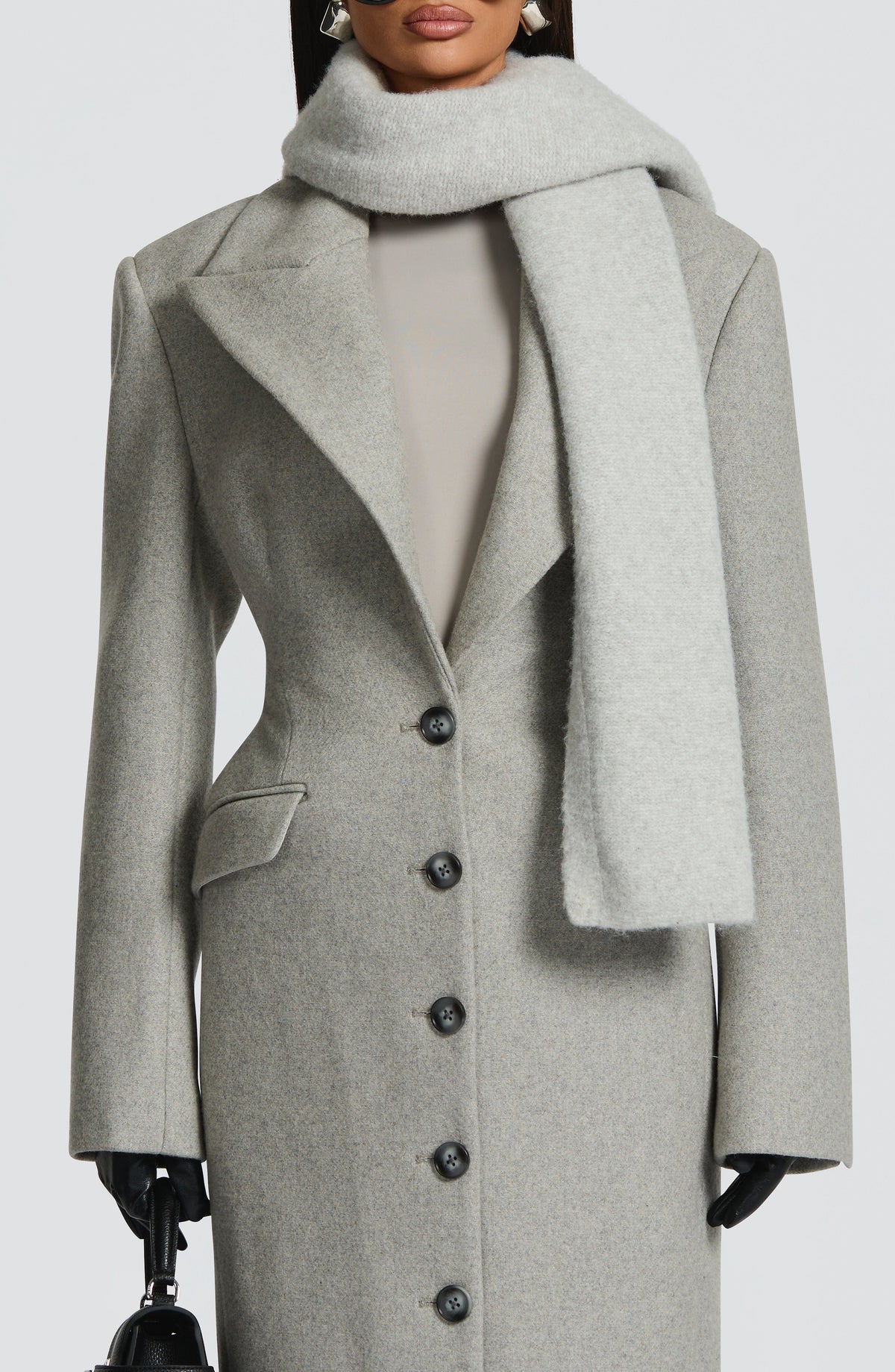 Belavie Jeaniella Scarf - Light Grey