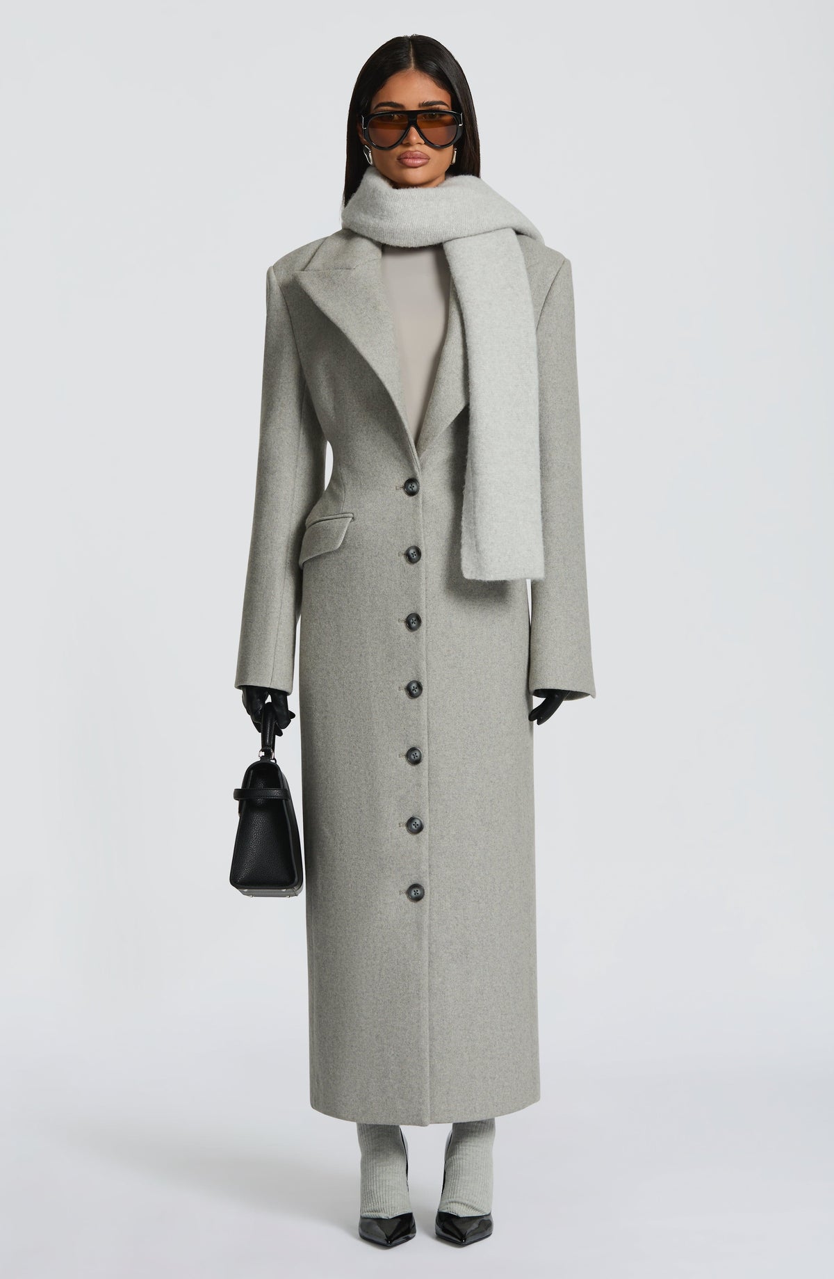 Belavie Jeaniella Scarf - Light Grey