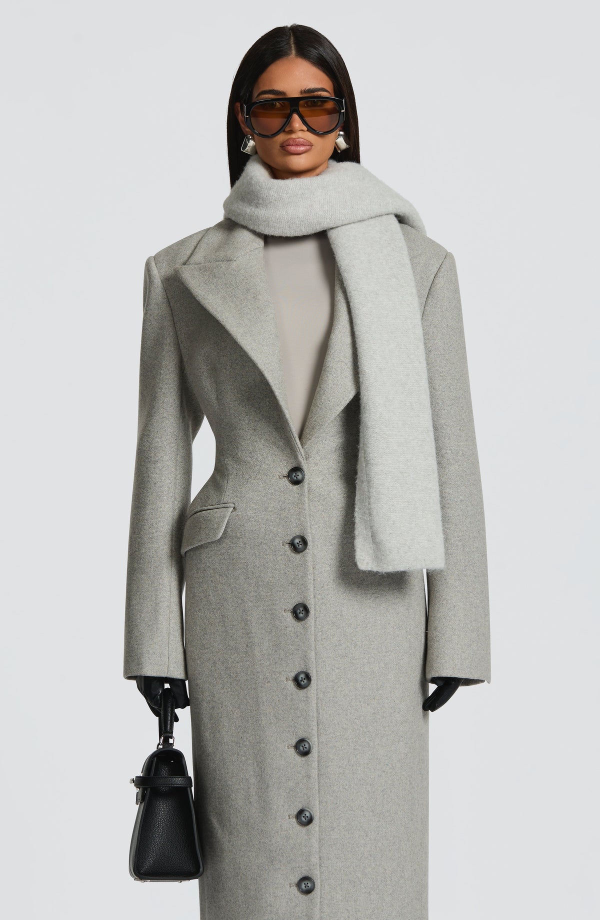 Belavie Jeaniella Scarf - Light Grey