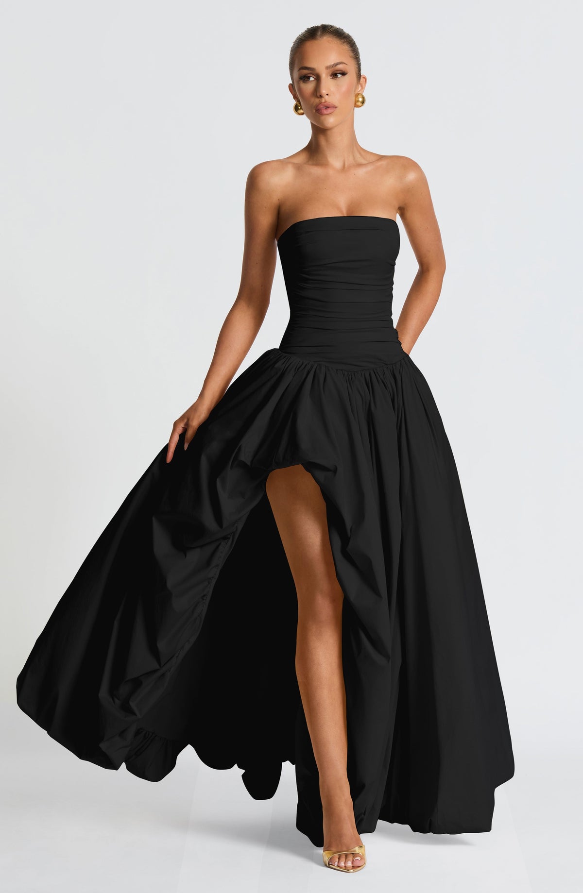 Belavie Jillianne Maxi Dress - Black