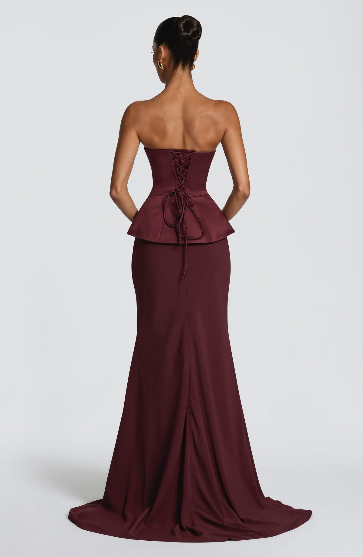 Belavie Kaiella Maxi Skirt - Cherry Lacquer