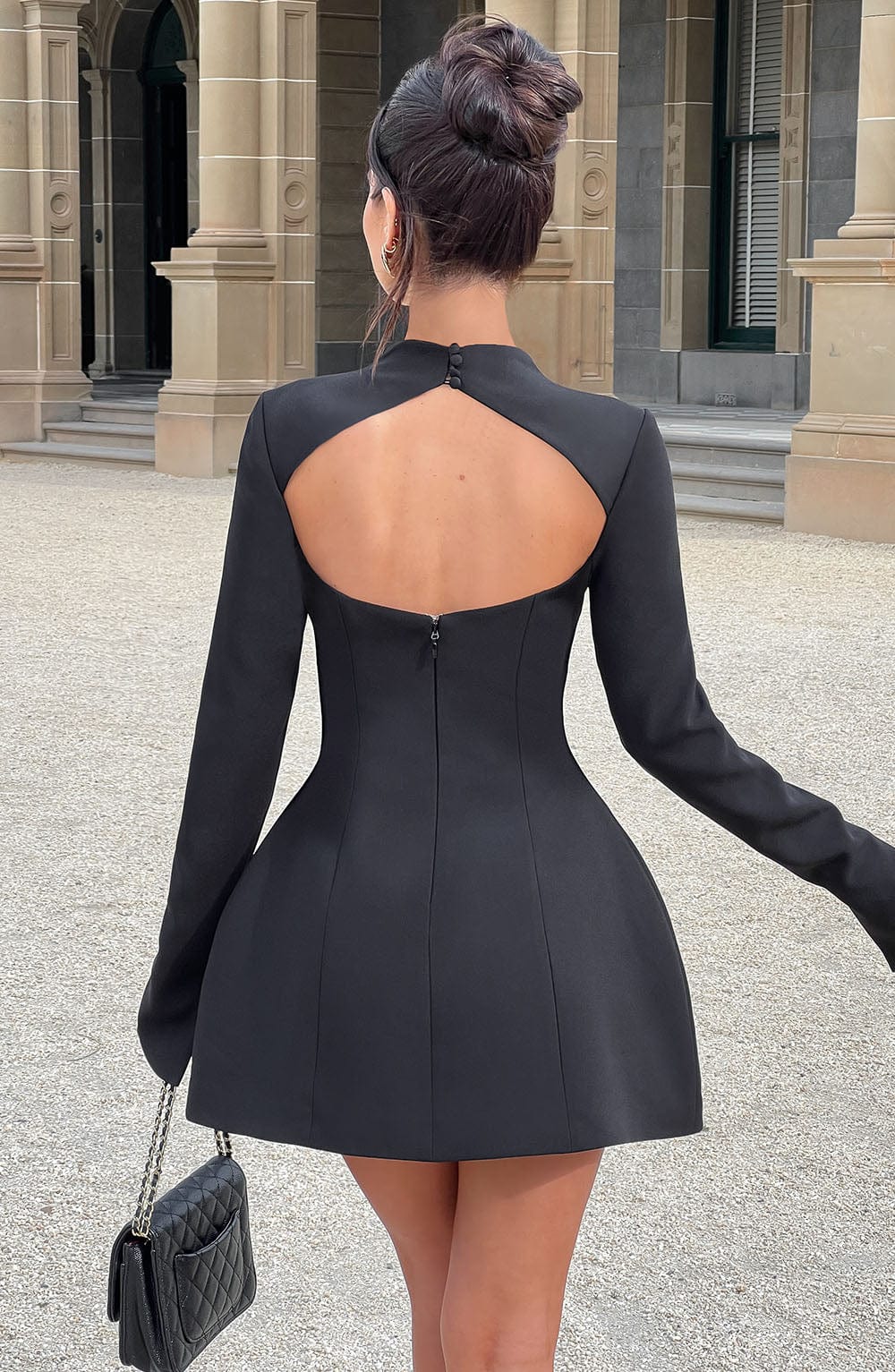 Belavie Kellia Mini Dress - Black
