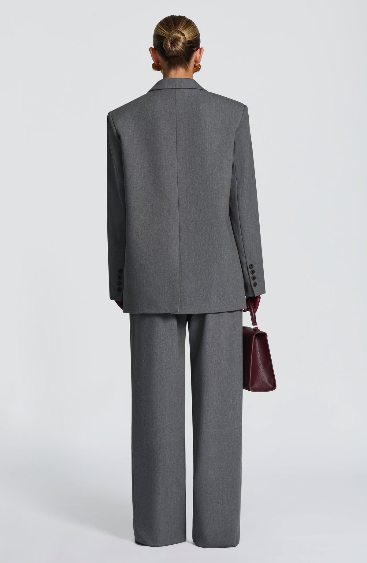 Belavie Kirstia Pants - Grey Marl