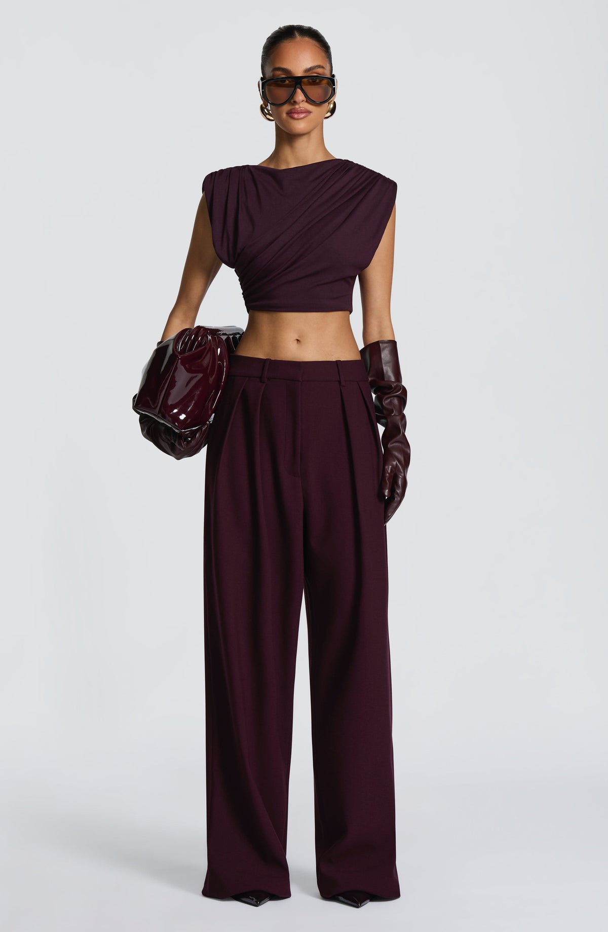Belavie Kirstia Pants - Plum
