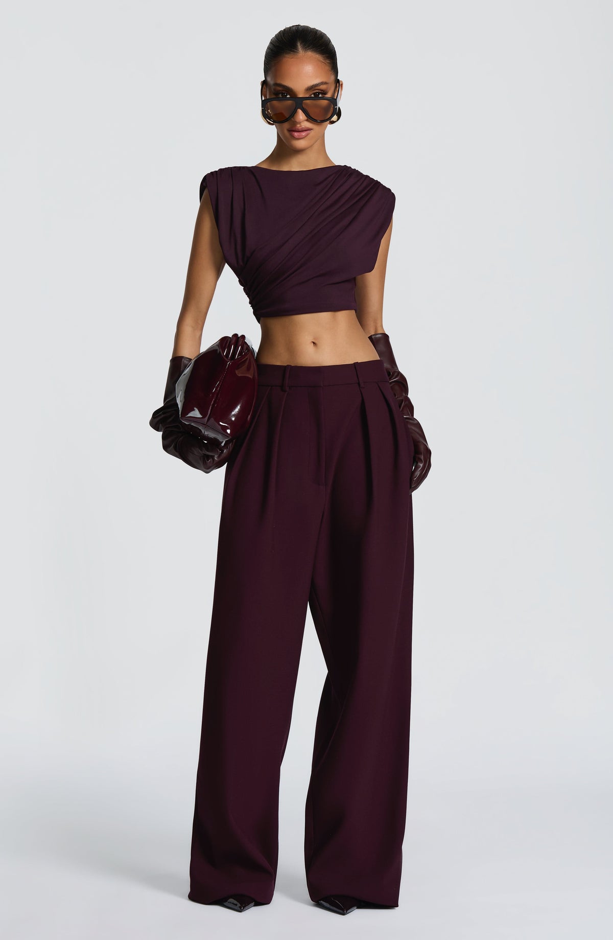 Belavie Kirstia Pants - Plum