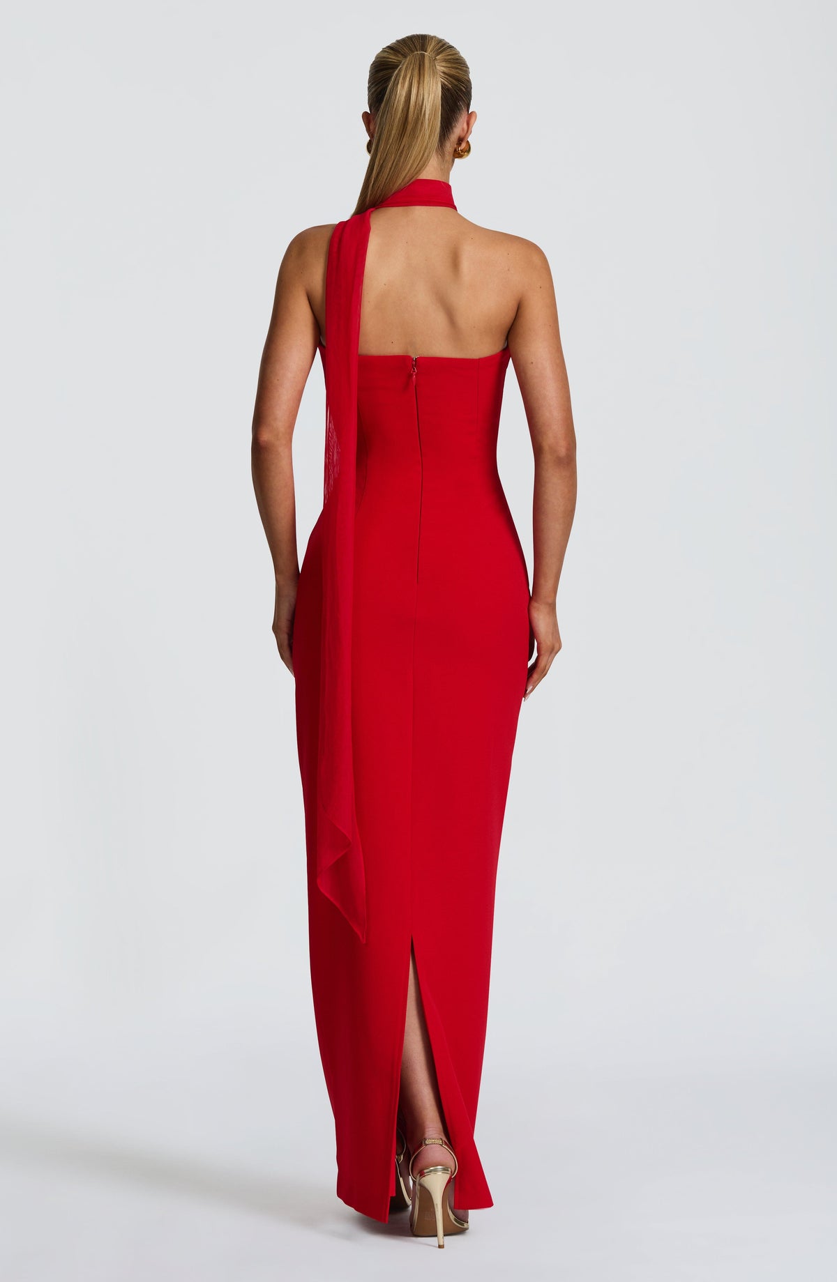 Belavie Lindsie Maxi Dress - Red