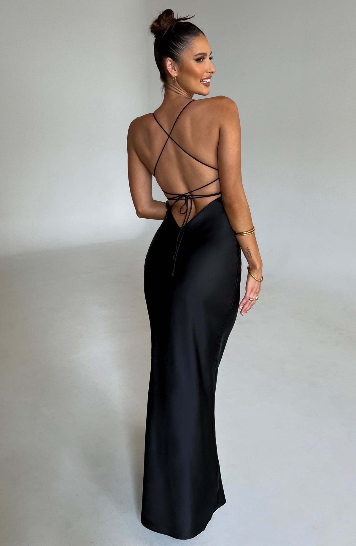 Belavie Malikella Maxi Dress - Black