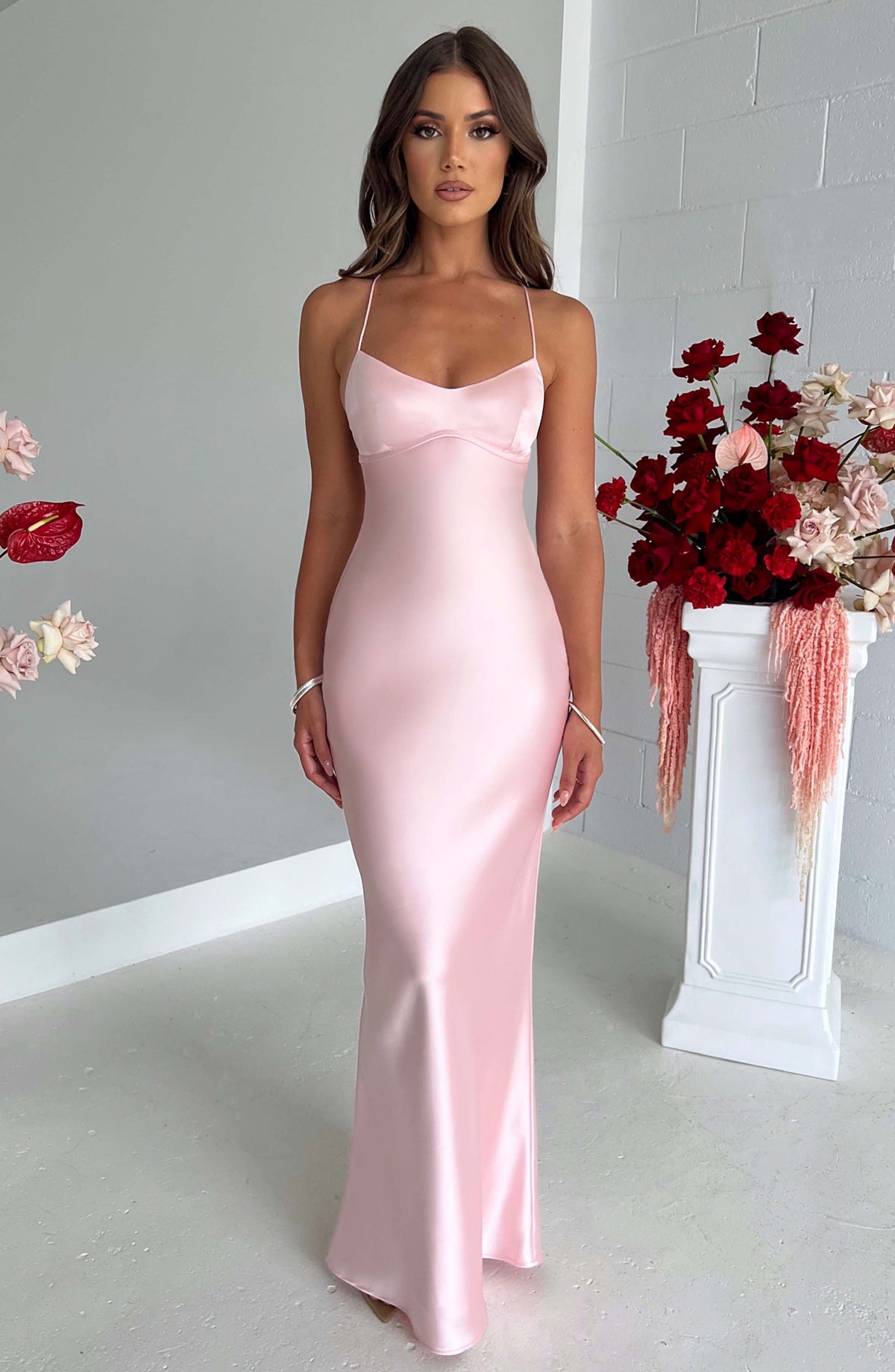 Belavie Malikella Maxi Dress - Blush