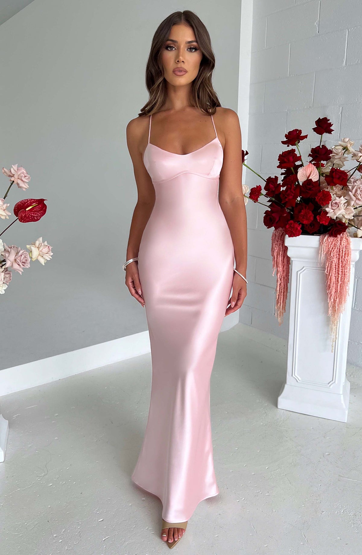 Belavie Malikella Maxi Dress - Blush