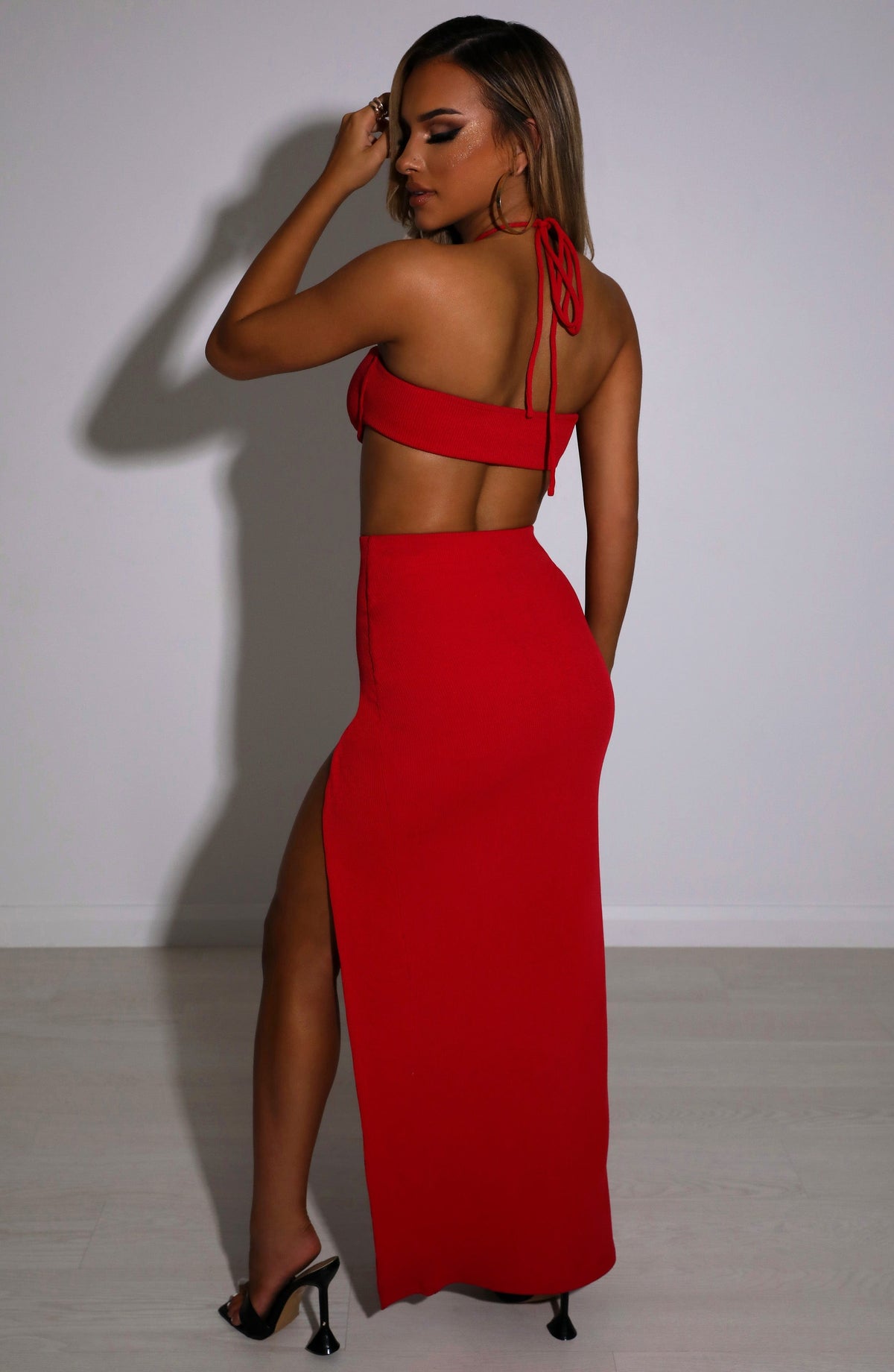 Belavie Marianella Maxi Skirt - Red