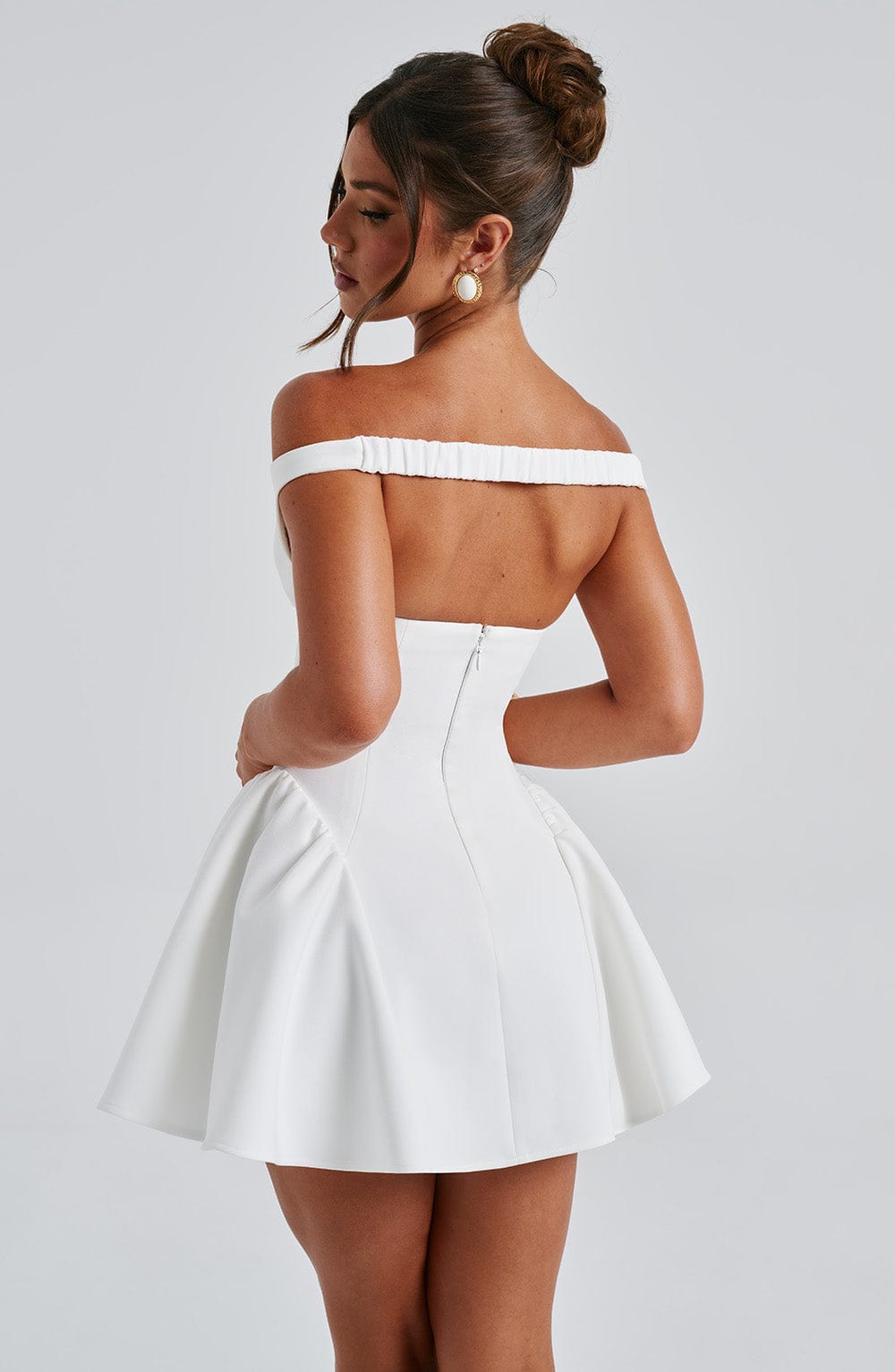 Belavie Marlella Mini Dress - Ivory