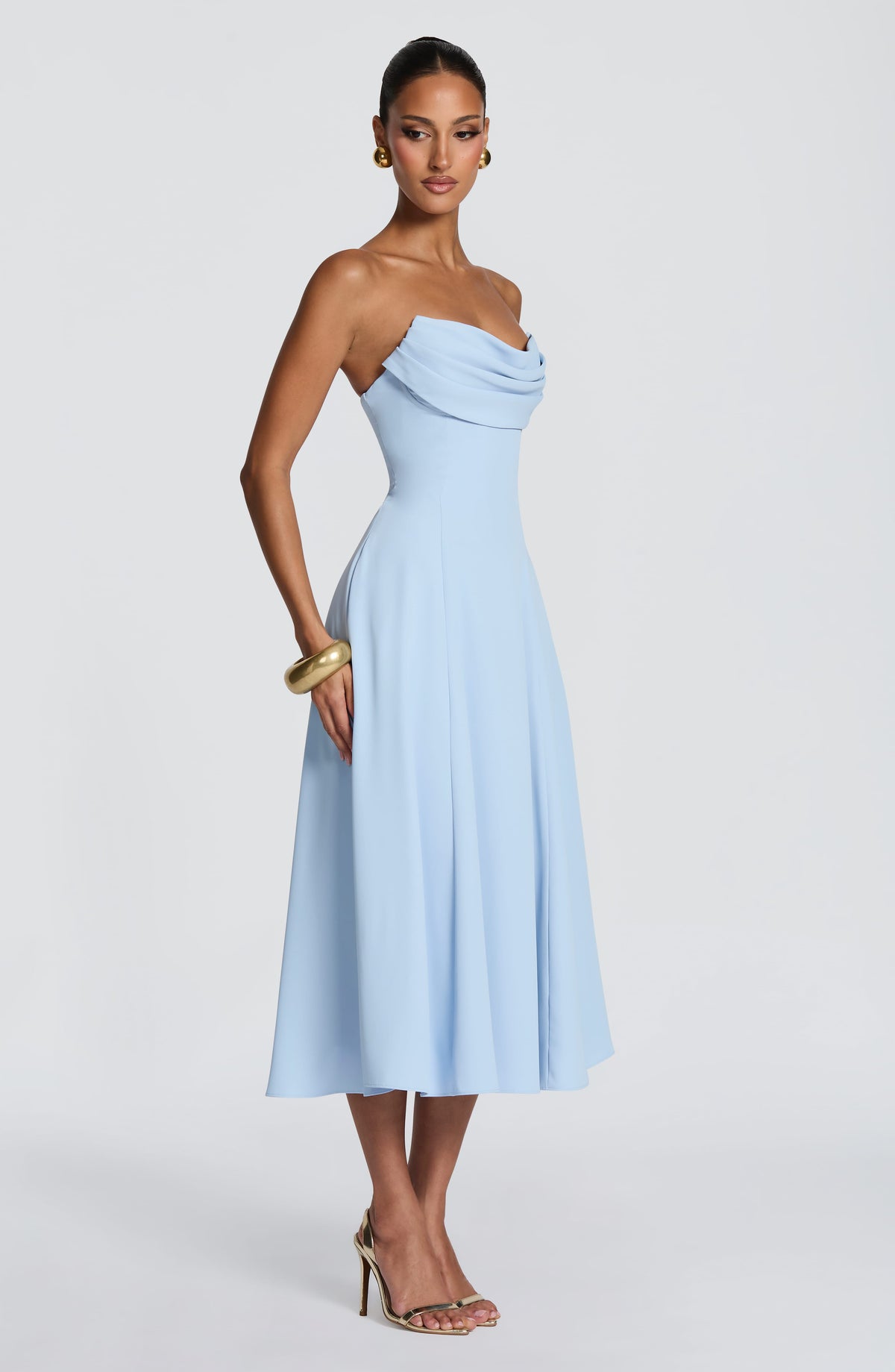 Belavie Marlowella Midi Dress - Glacier Blue