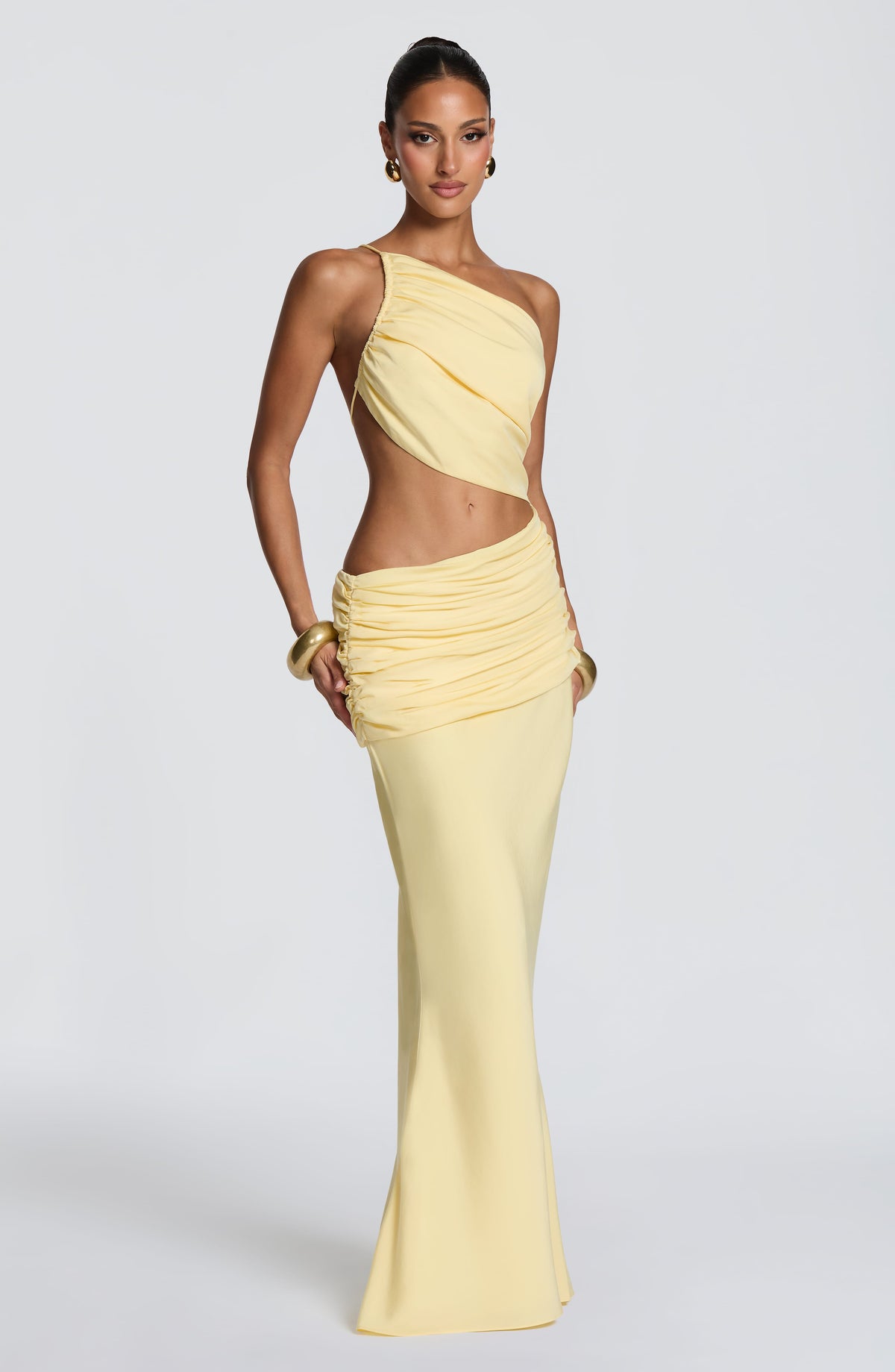 Belavie Meadowa Maxi Dress - Lemon