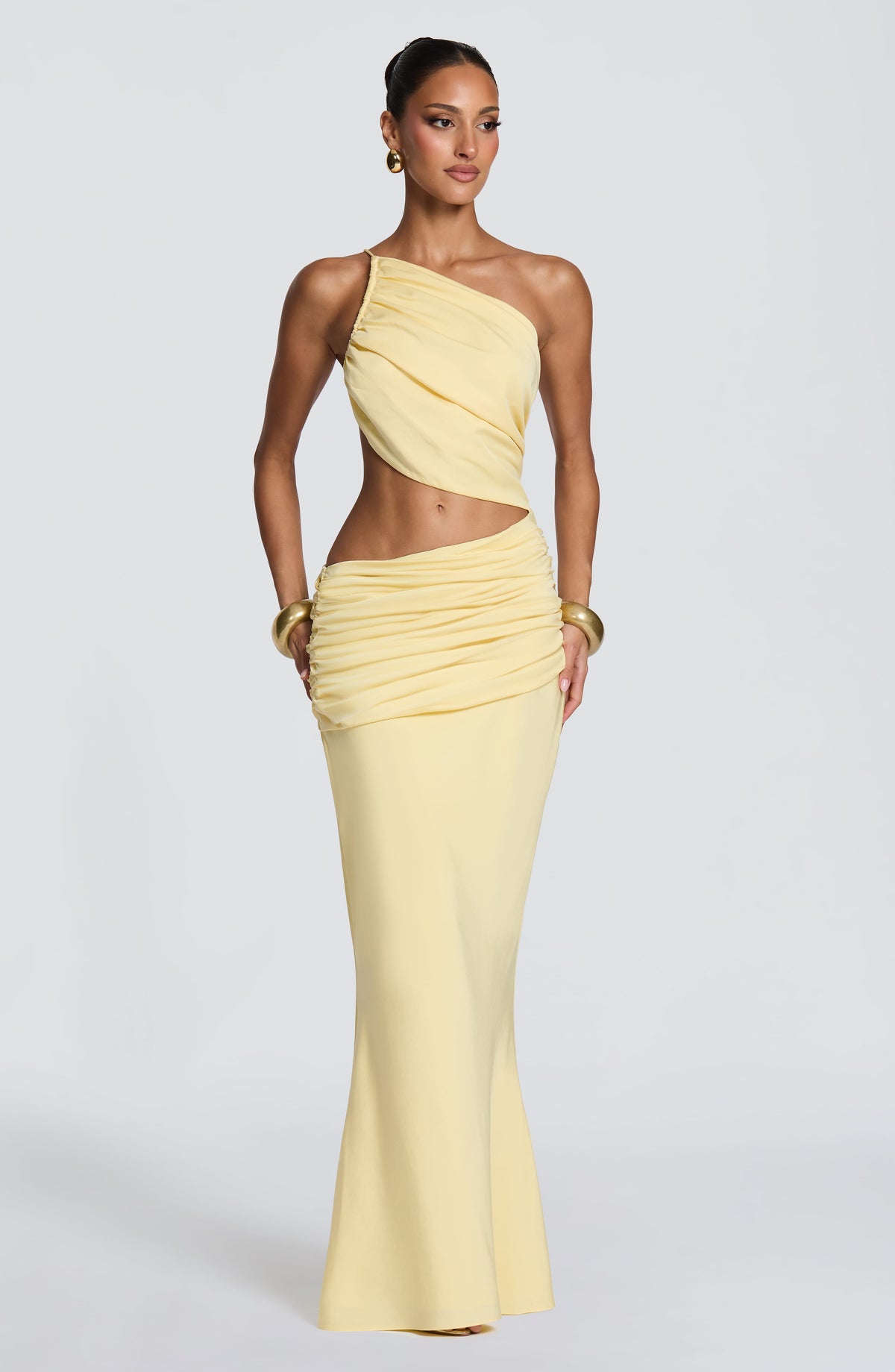 Belavie Meadowa Maxi Dress - Lemon