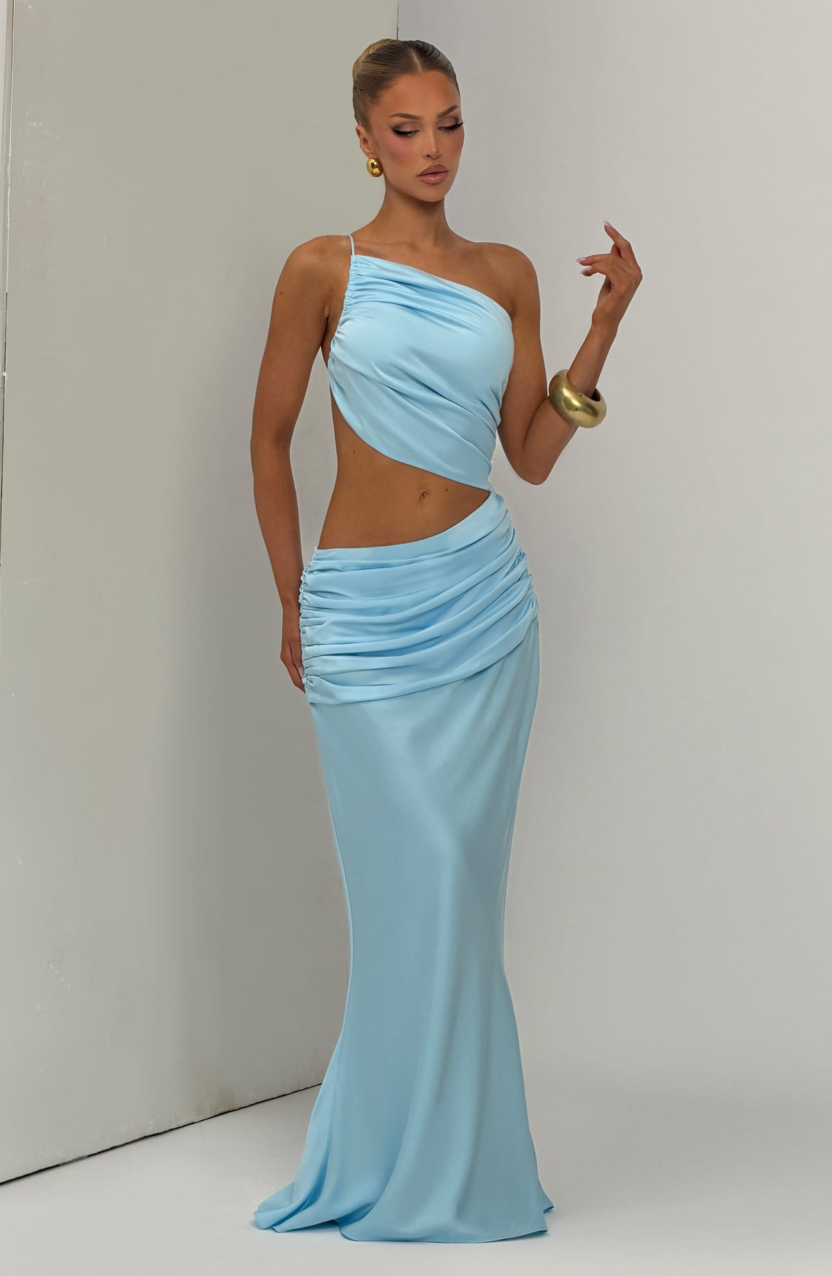 Belavie Meadowa Maxi Dress - Sky Blue