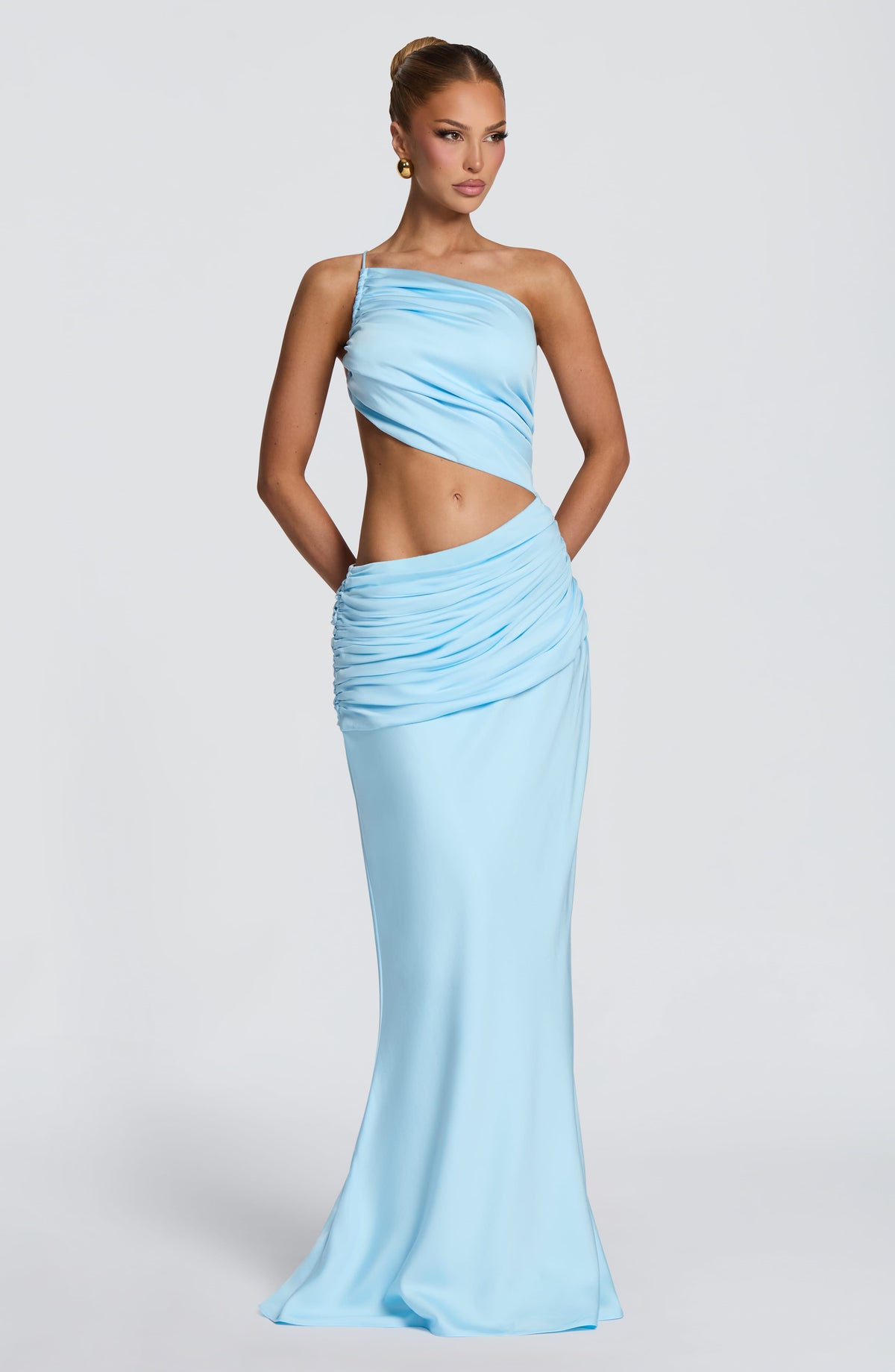 Belavie Meadowa Maxi Dress - Sky Blue