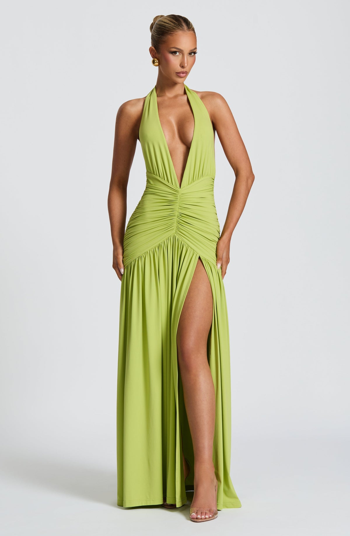 Belavie Melaniella Maxi Dress - Olive