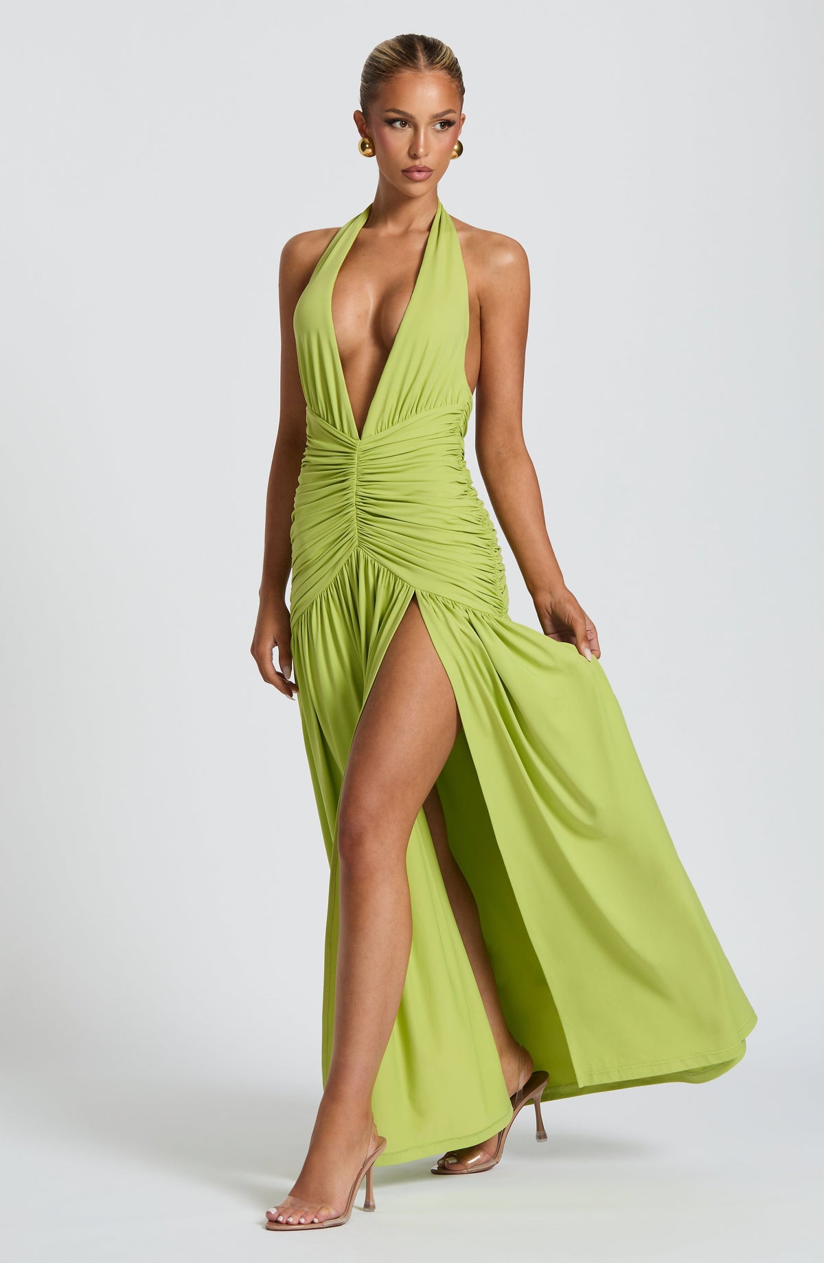 Belavie Melaniella Maxi Dress - Olive