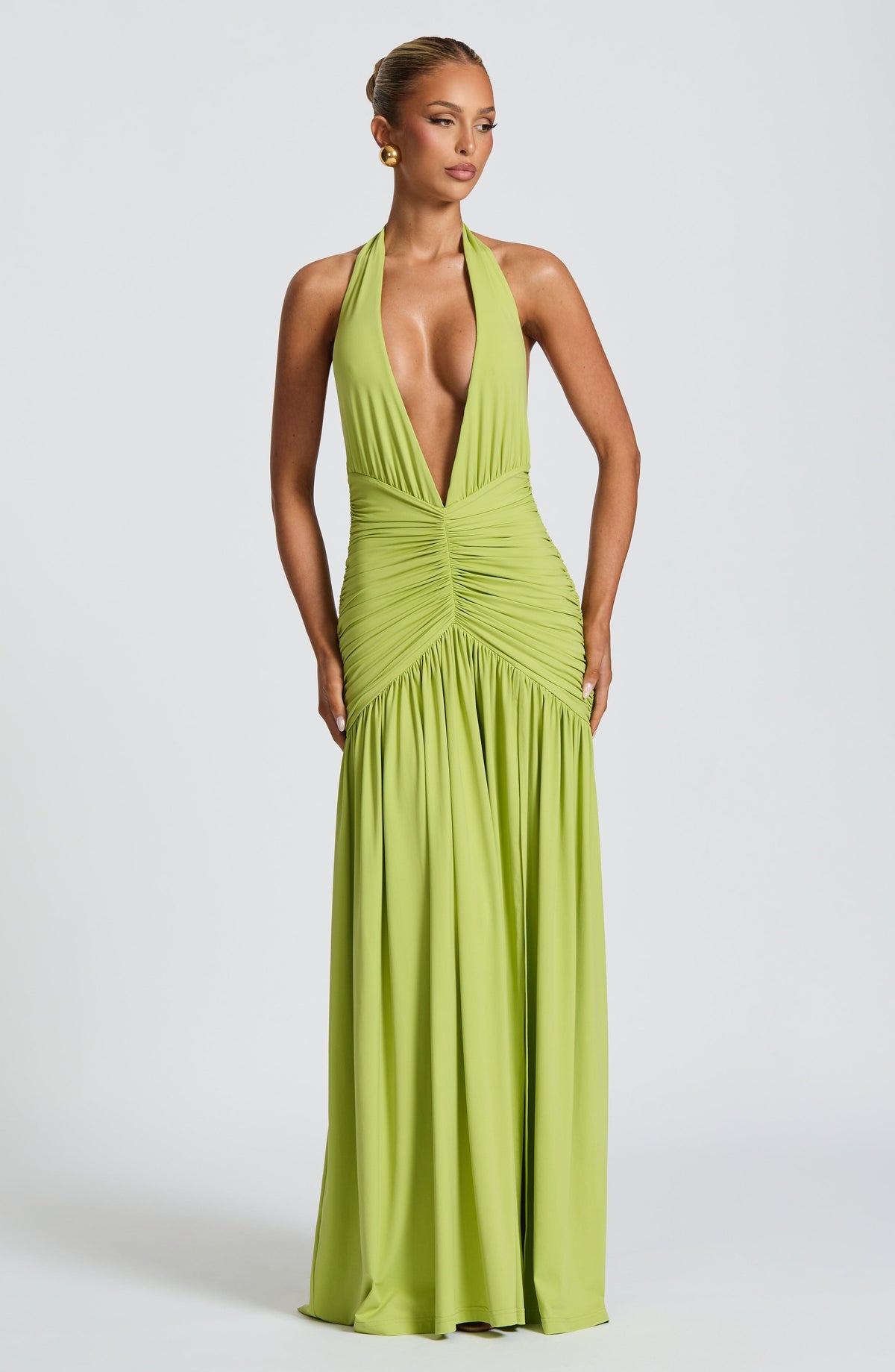 Belavie Melaniella Maxi Dress - Olive