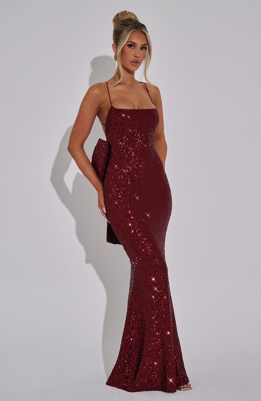 Belavie Meriditha Maxi Dress - Wine