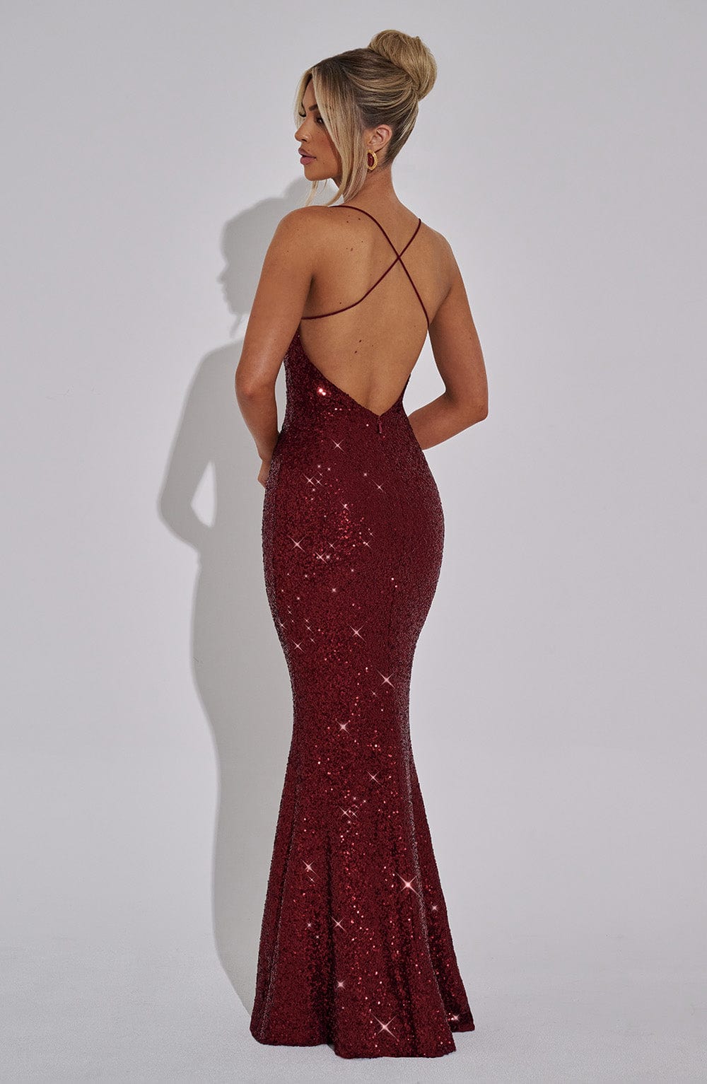 Belavie Meriditha Maxi Dress - Wine