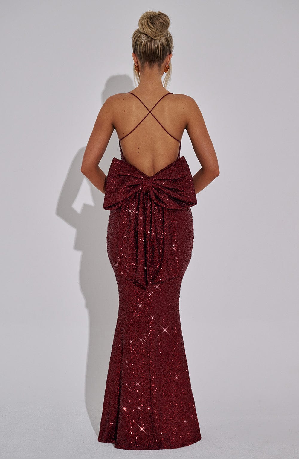 Belavie Meriditha Maxi Dress - Wine