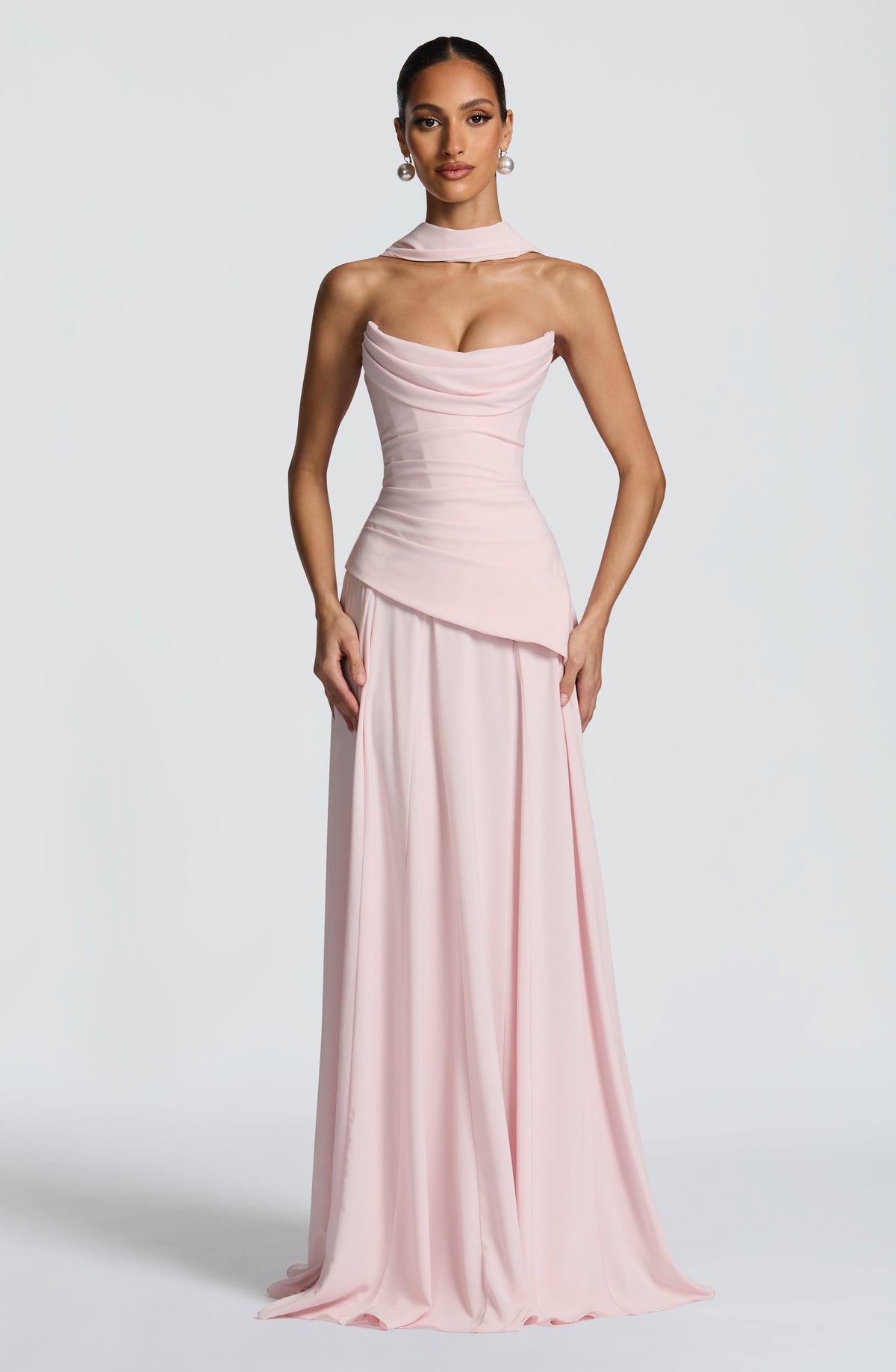 Belavie Milella Scarf - Blush