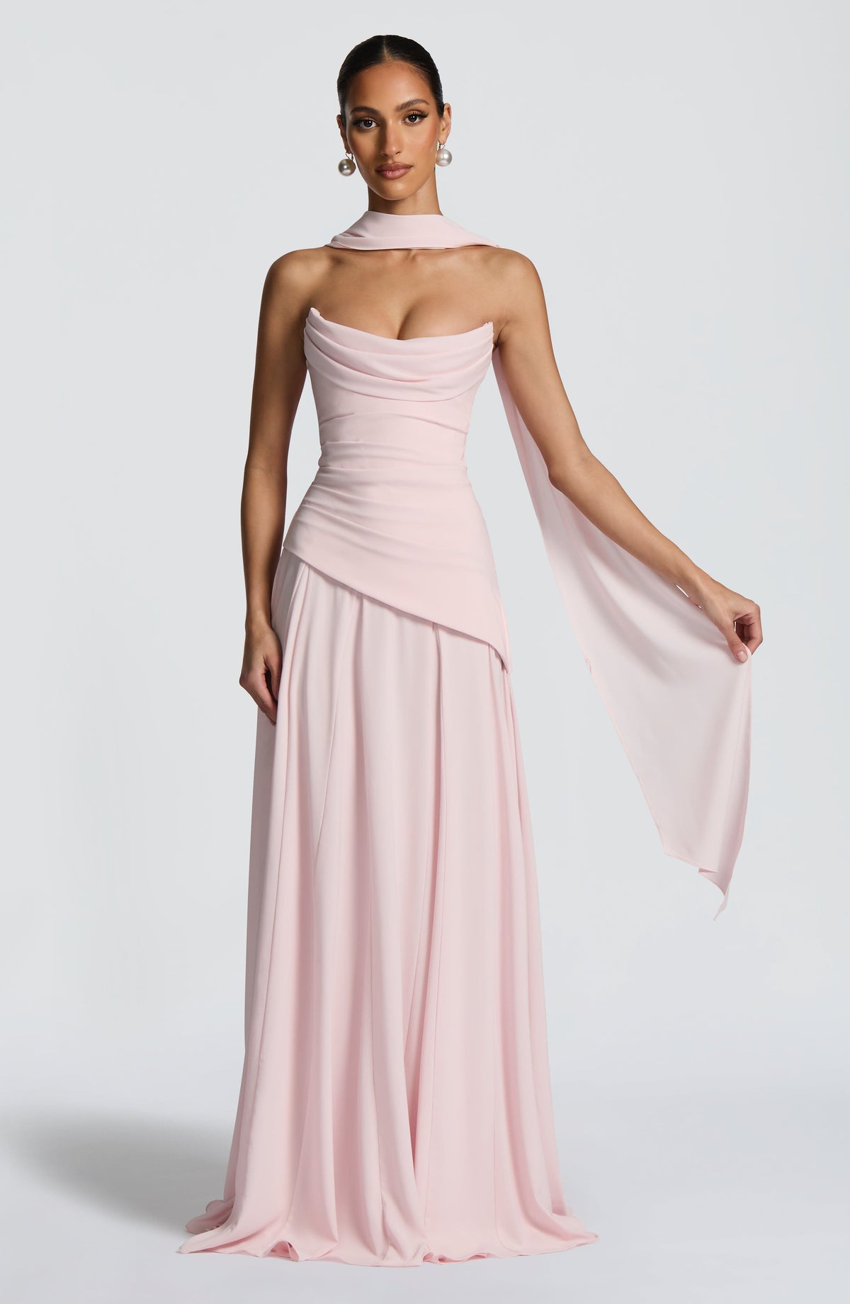 Belavie Milella Scarf - Blush