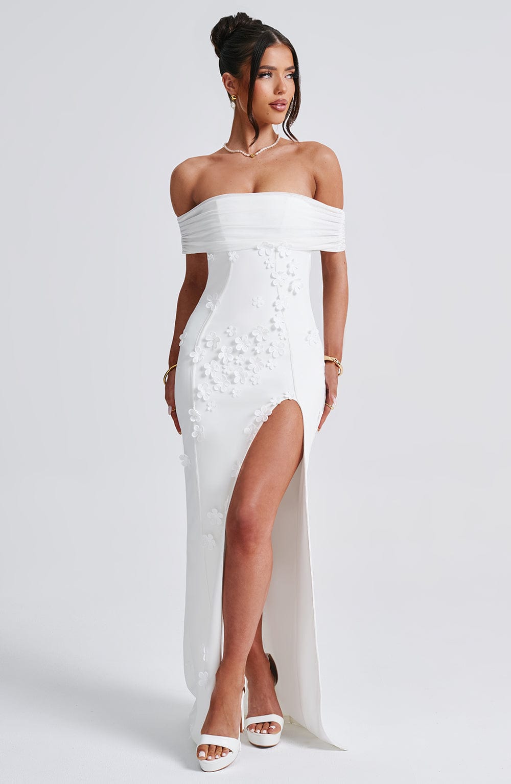 Belavie Milania Maxi Dress - Ivory
