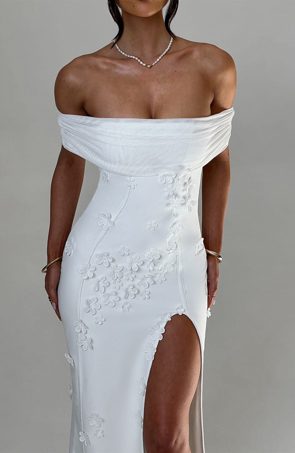 Belavie Milania Maxi Dress - Ivory