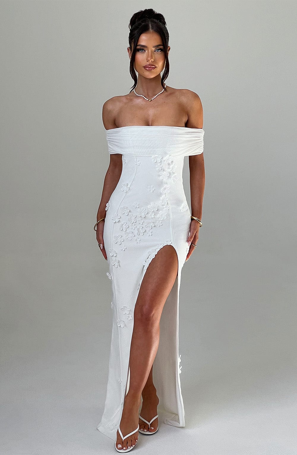 Belavie Milania Maxi Dress - Ivory