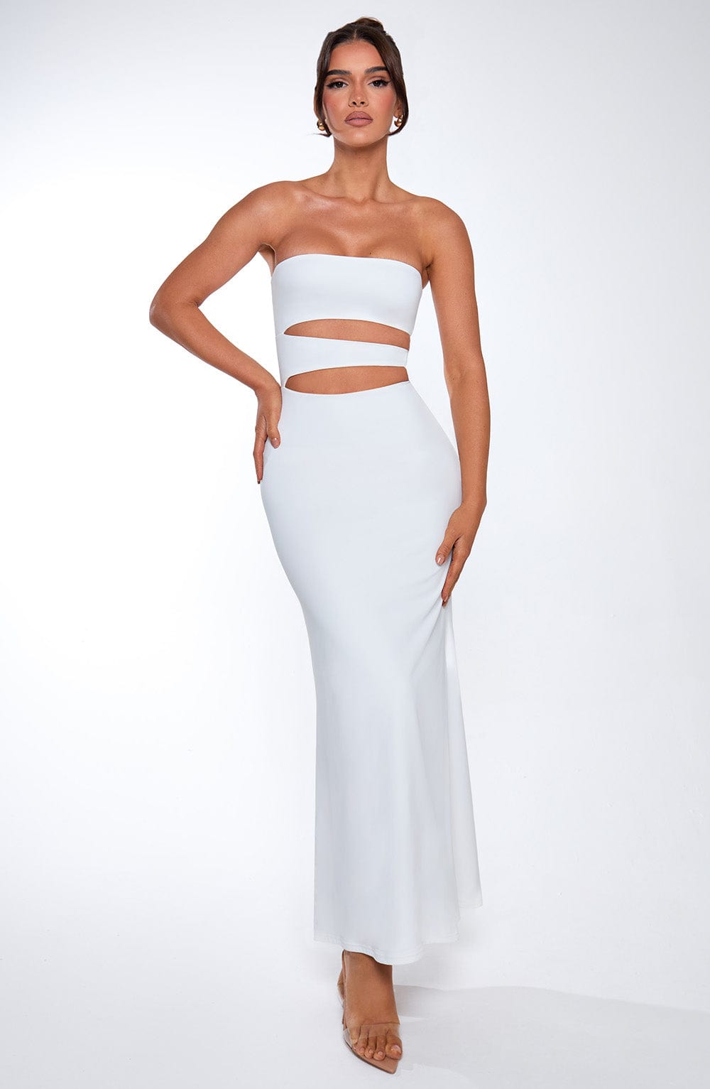 Belavie Miliella Maxi Dress - White