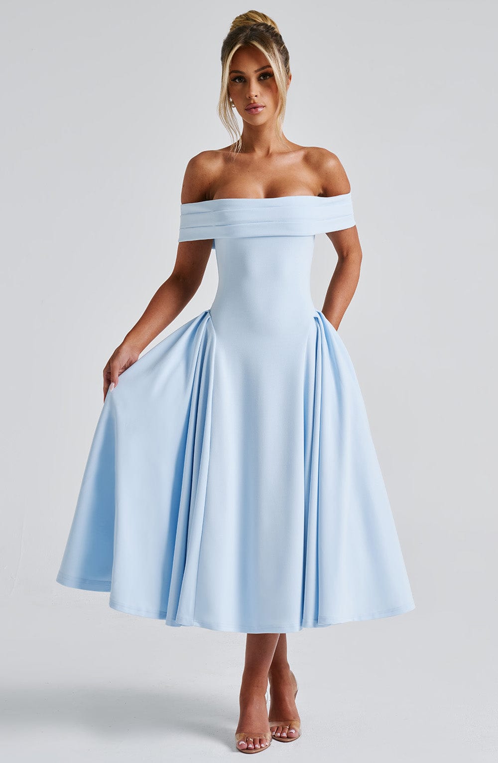 Belavie Mirandella Midi Dress - Blue