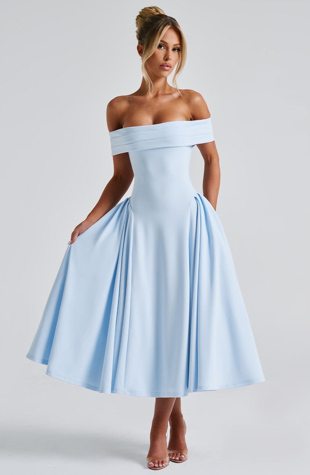 Belavie Mirandella Midi Dress - Blue